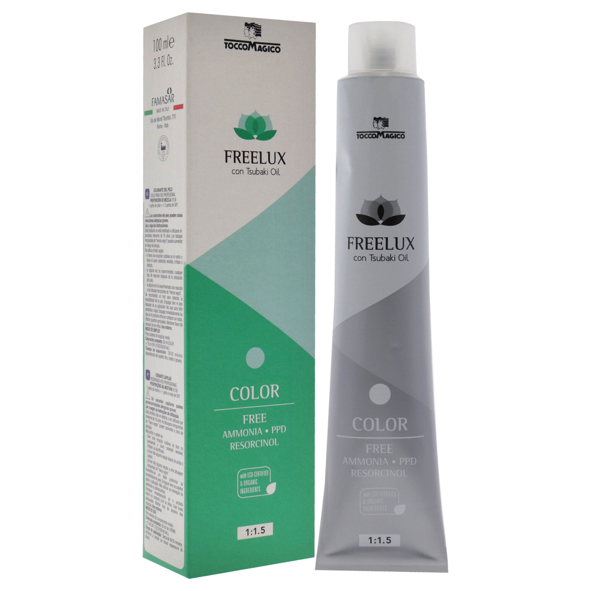 Freelux Permanet Hair Color - 9 Very Light Blond by Tocco Magico for Unisex - 3.38 oz Hair Color, , alternate image number 7