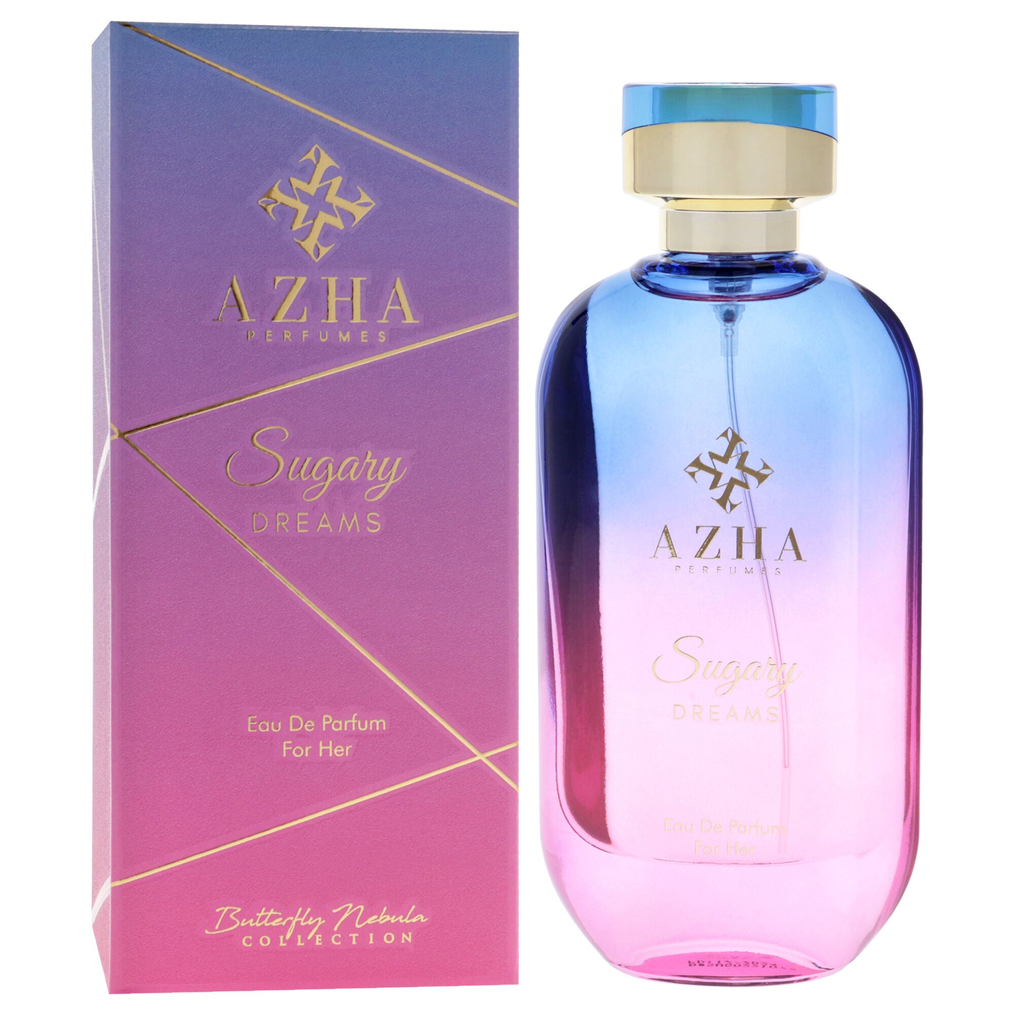 Butterfly Nebula Collection - Sugary Dreams by Azha for Women - 3.3 oz EDP Spray, Clear, alternate image number 2