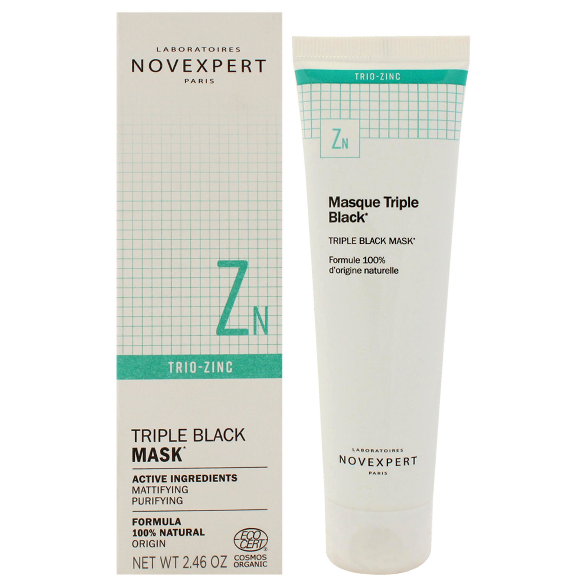 Triple Black Mask by Novexpert for Women - 2.46 oz Mask, See Description, hi-res image number 0