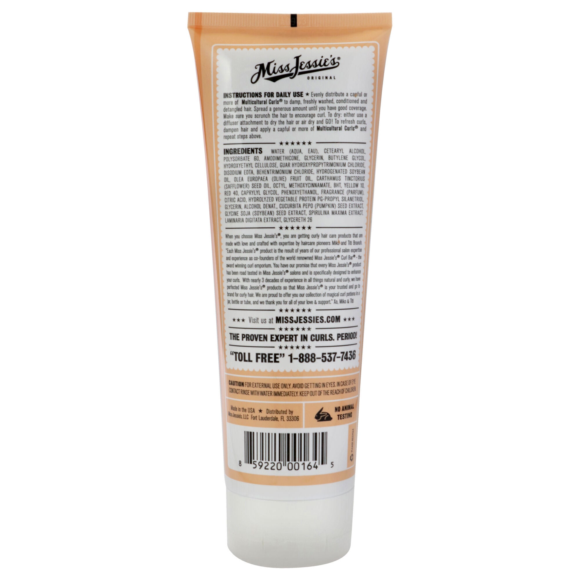 Multi Cultural Curls by Miss Jessies for Unisex - 8.5 oz Cream, See Description, alternate image number 2