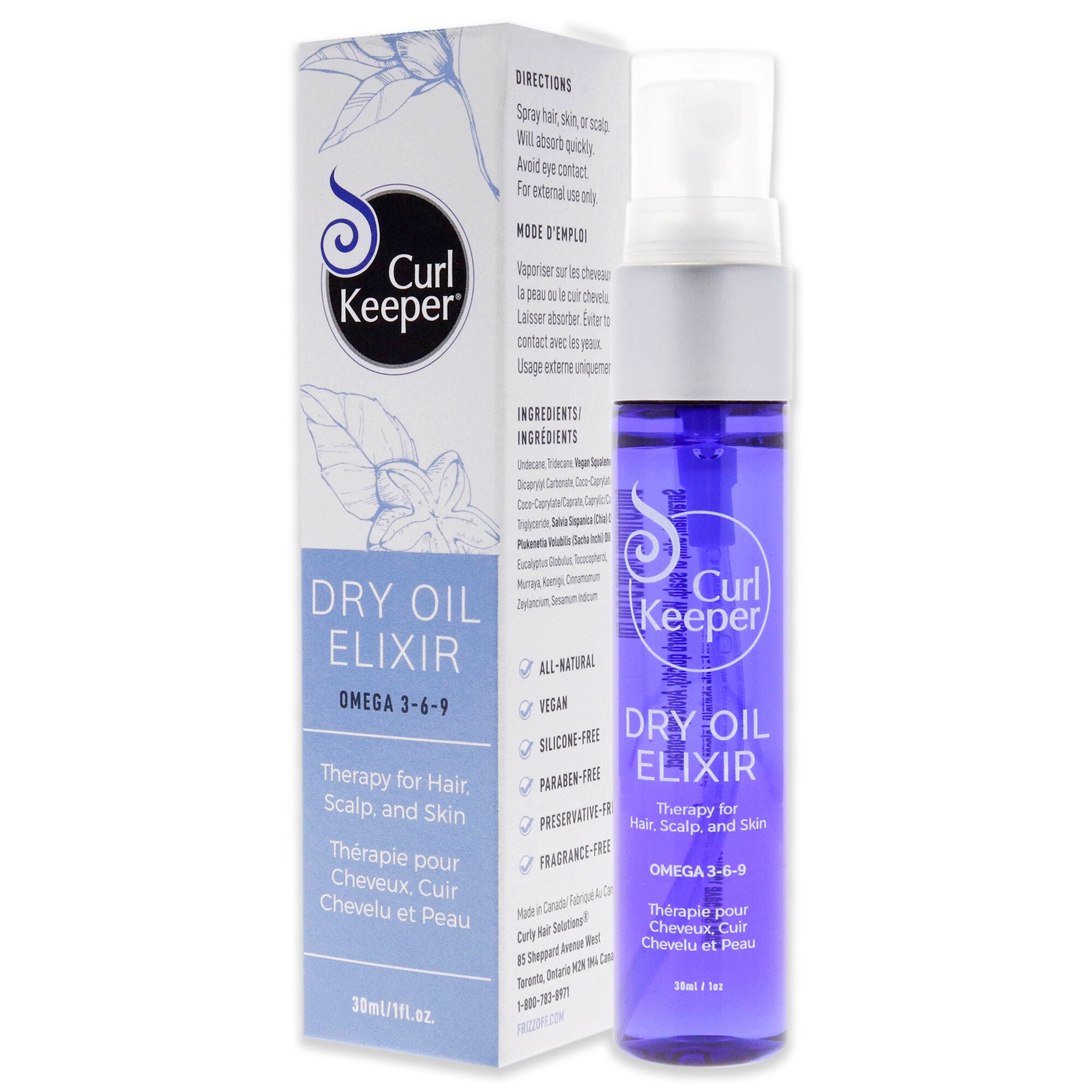 Dry Oil Elixir by Curl Keeper for Unisex - 1 oz Oil, , alternate image number 7