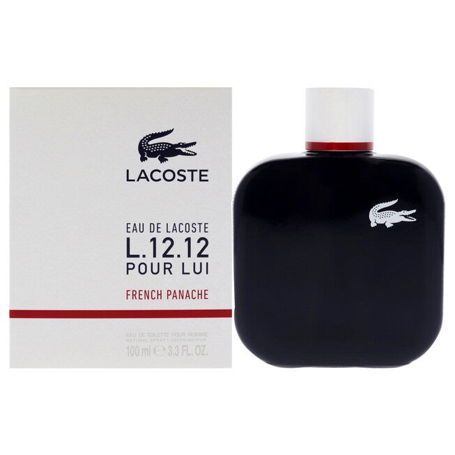 Lacoste Eau de Lacoste L.12.12 Pour Homme French Panache by Lacoste for Men - 3.3 oz EDT Spray, NA, hi-res image number null