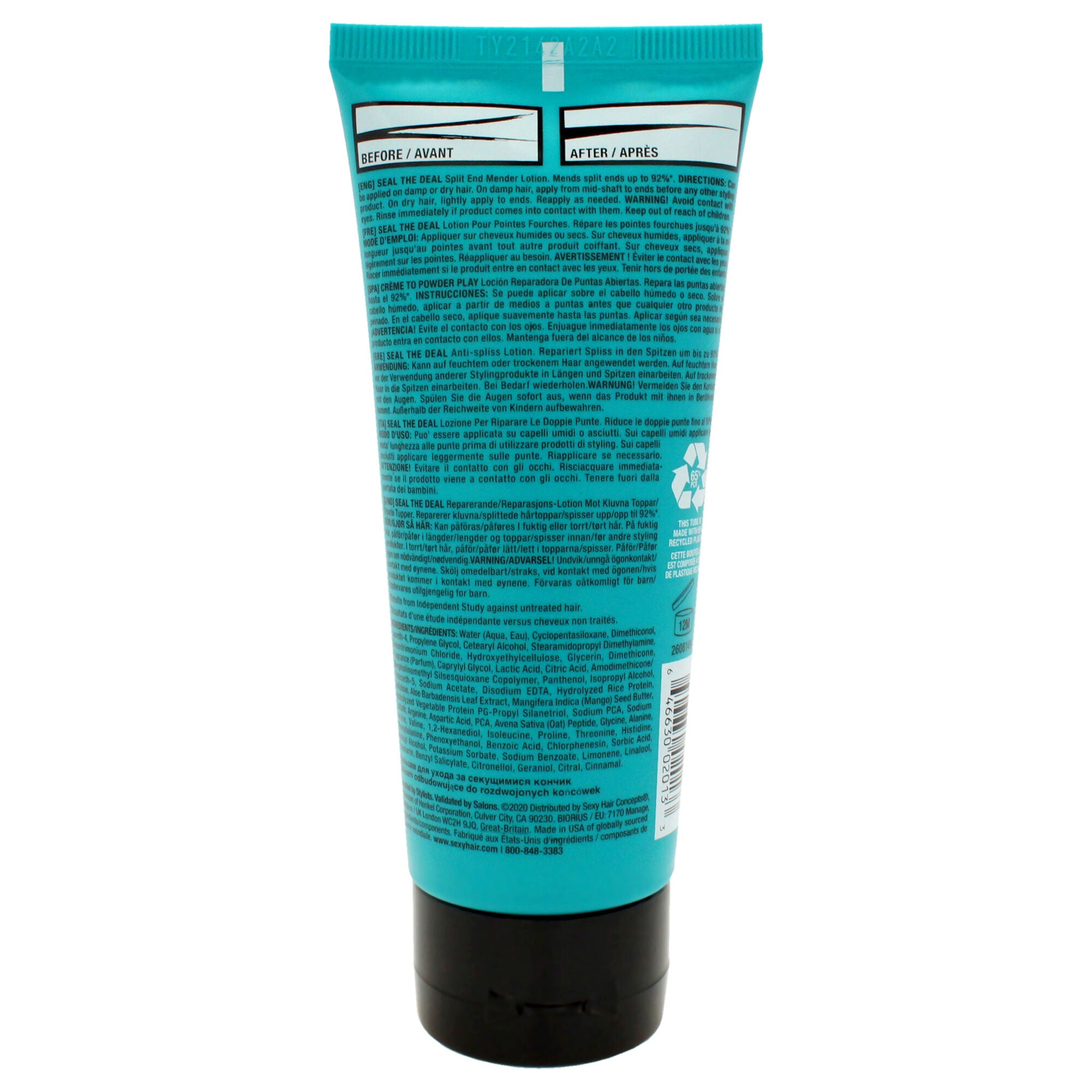 Healthy Sexy Hair Seal The Deal Split and Mender Lotion by Sexy Hair for Women - 3.4 oz Treatment, See Description, alternate image number 1
