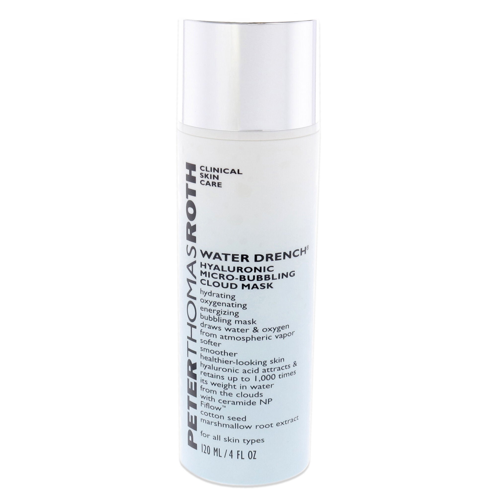 Water Drench Hyaluronic Micro-Bubbling Cloud Mask by Peter Thomas Roth for Women - 4 oz Mask, See Description, alternate image number 1