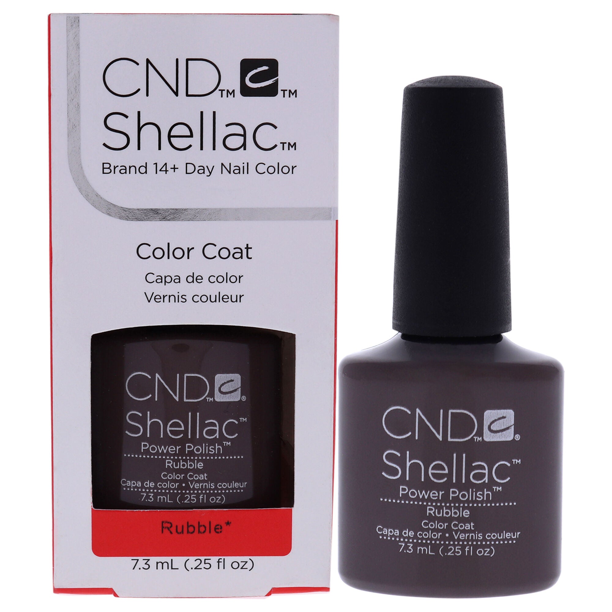 Shellac Nail Color - Rubble by CND for Women - 0.25 oz Nail Polish, See Description, hi-res image number 0