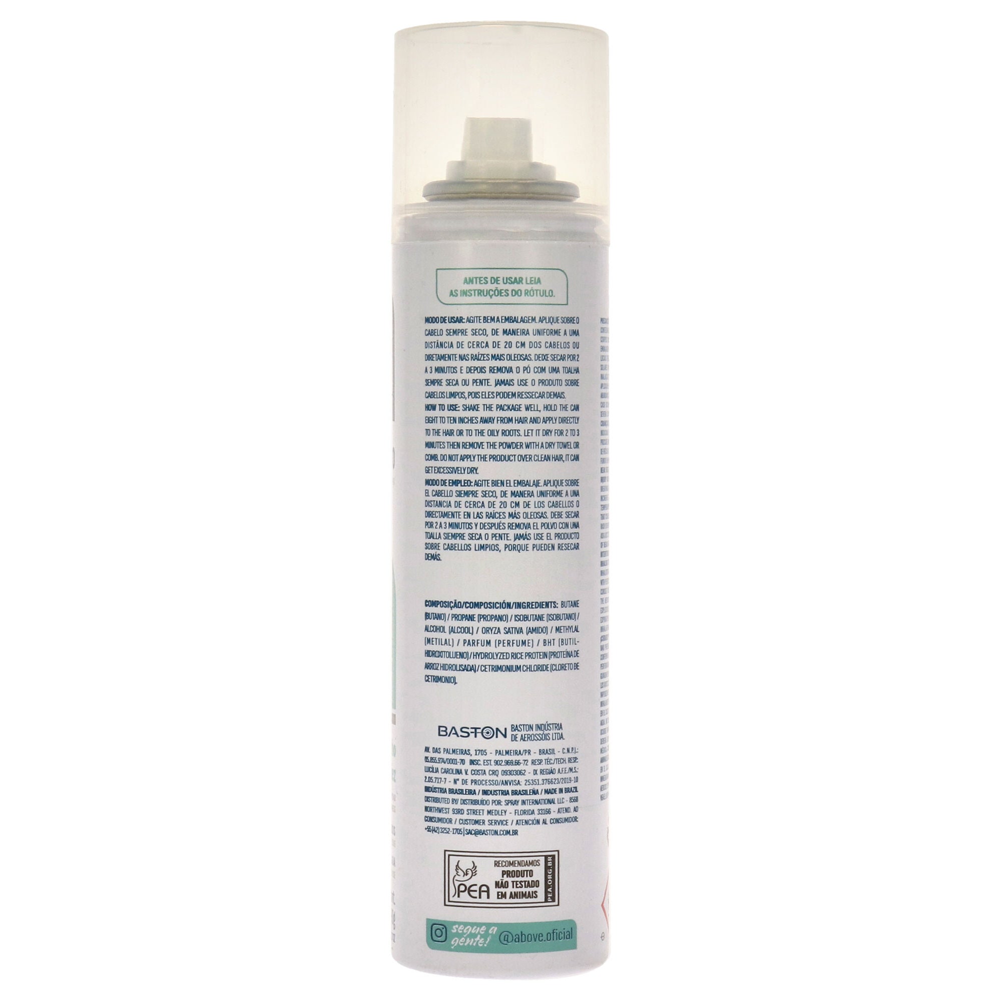 Dry Shampoo - Fresh by Above for Unisex - 3.17 oz Dry Shampoo, See Description, alternate image number 2