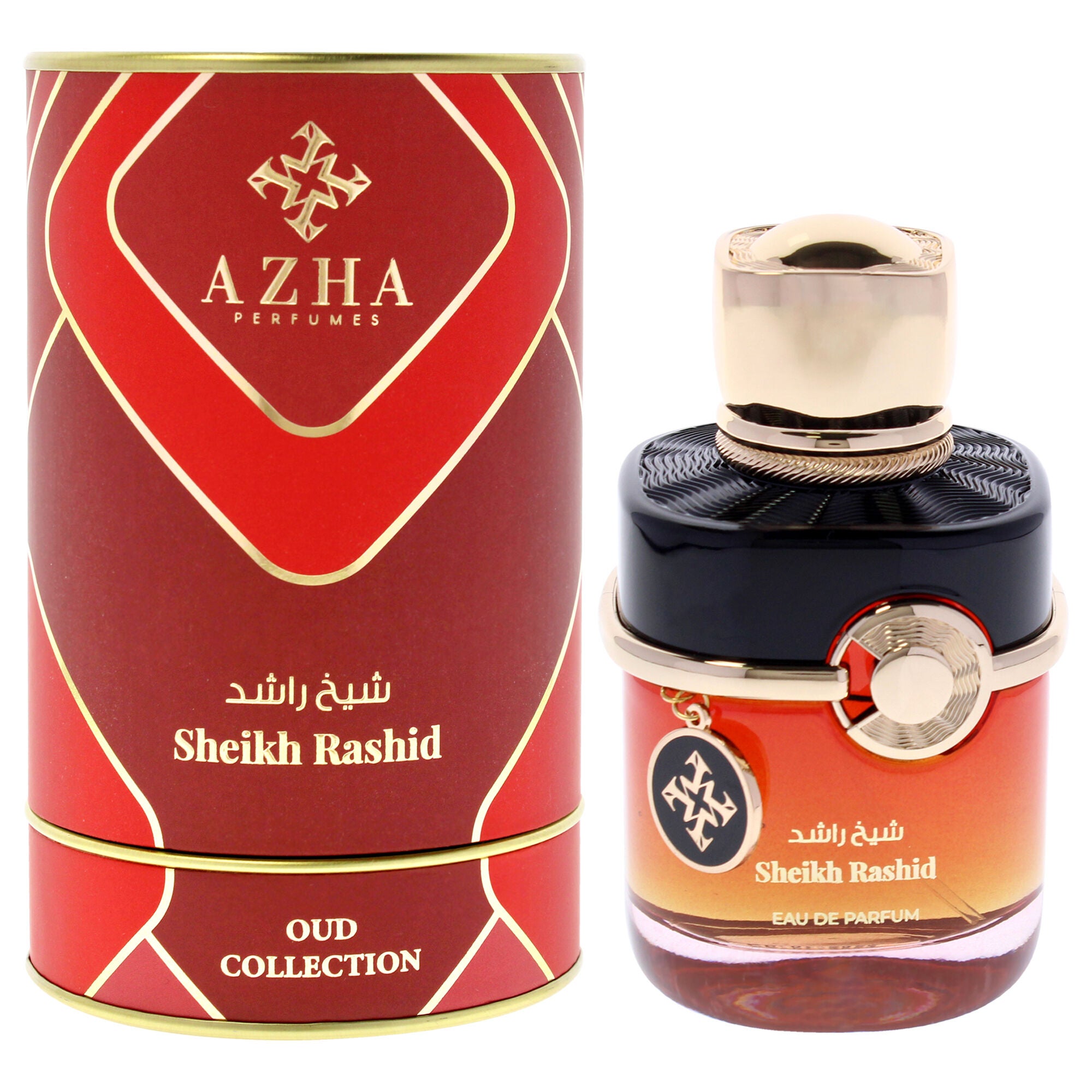 Oud Collection - Shaikh Rashid by Azha for Women - 3.3 oz EDP Spray, Clear, hi-res image number 0