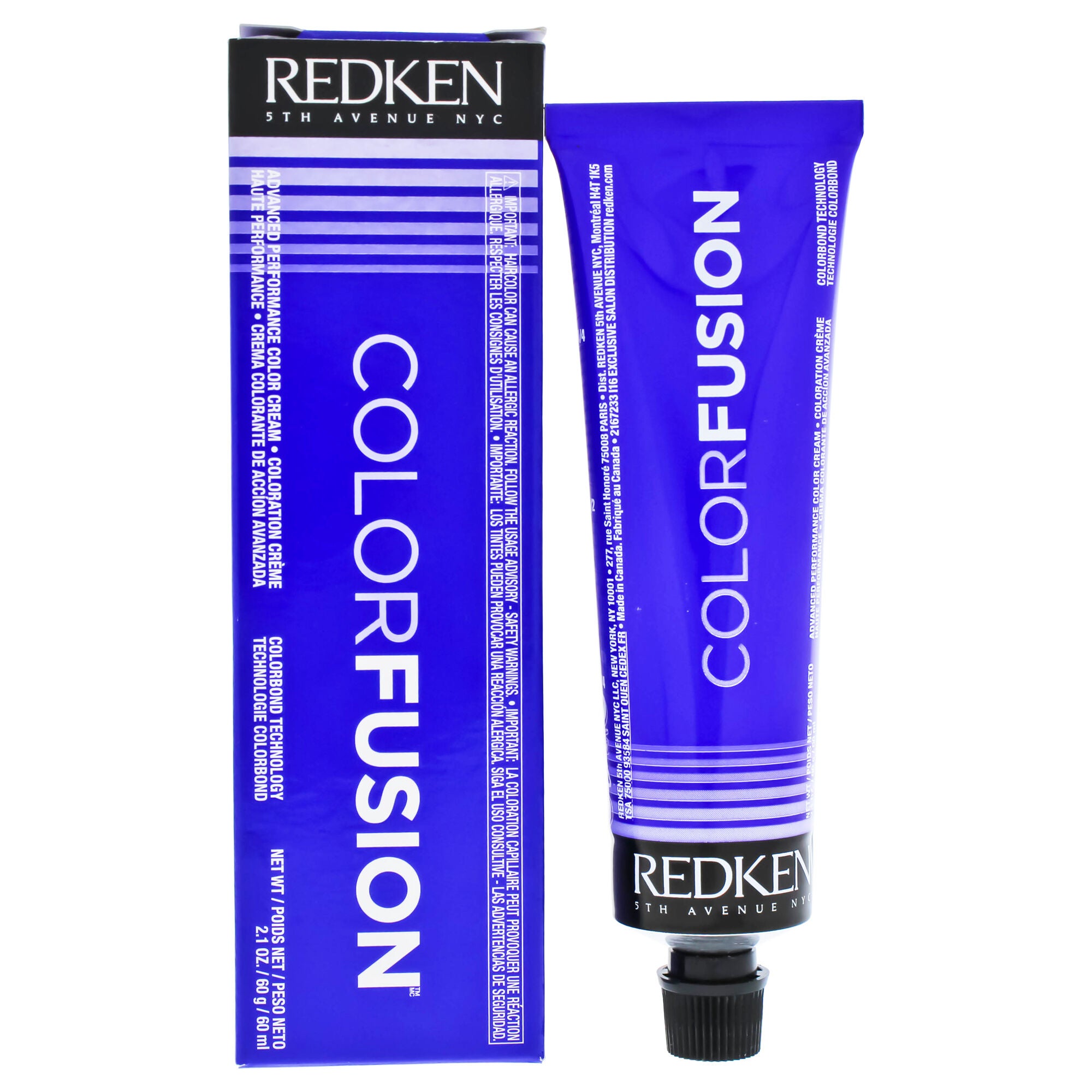 Color Fusion Color Cream Cool Fashion - 4Bv Brown-Violet by Redken for Unisex - 2.1 oz Hair Color, See Description, hi-res image number 0