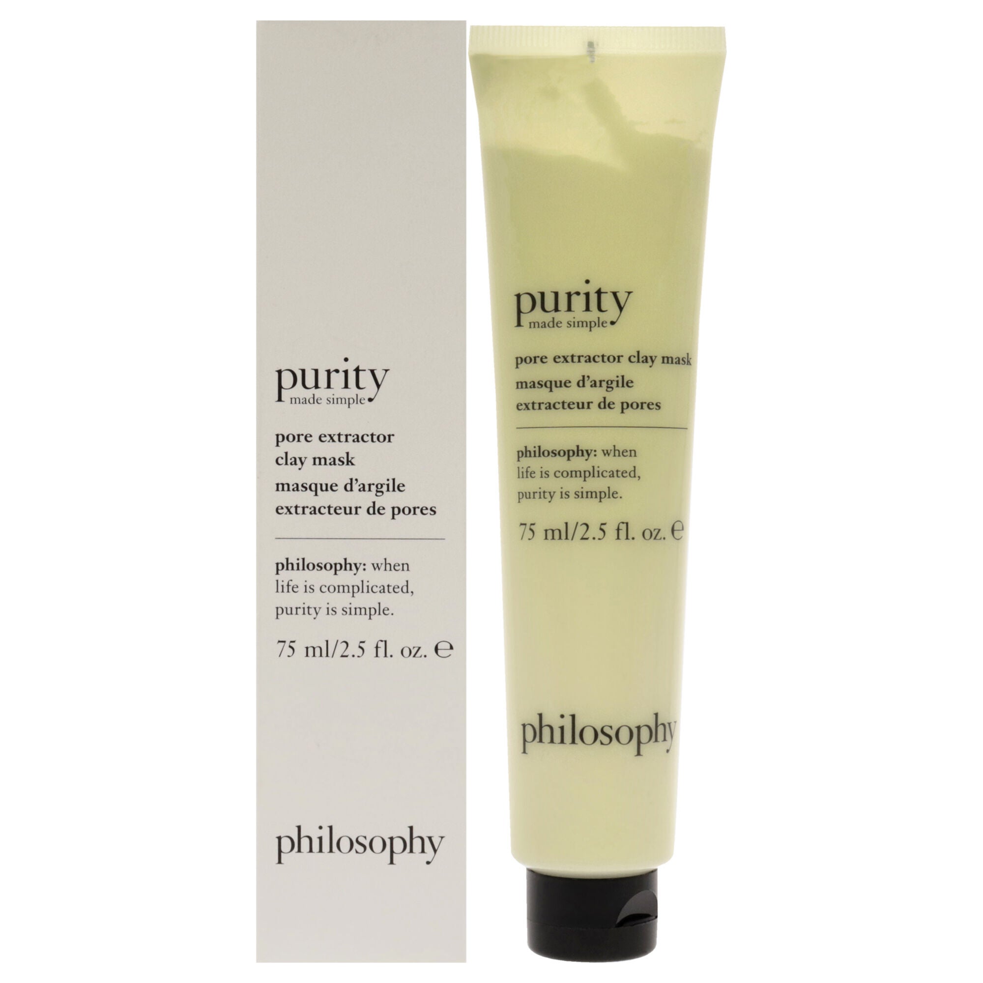 Purity Made Simple Pore Extractor Exfoliating Clay Mask by Philosophy for Unisex - 2.5 oz Mask, , alternate image number 5