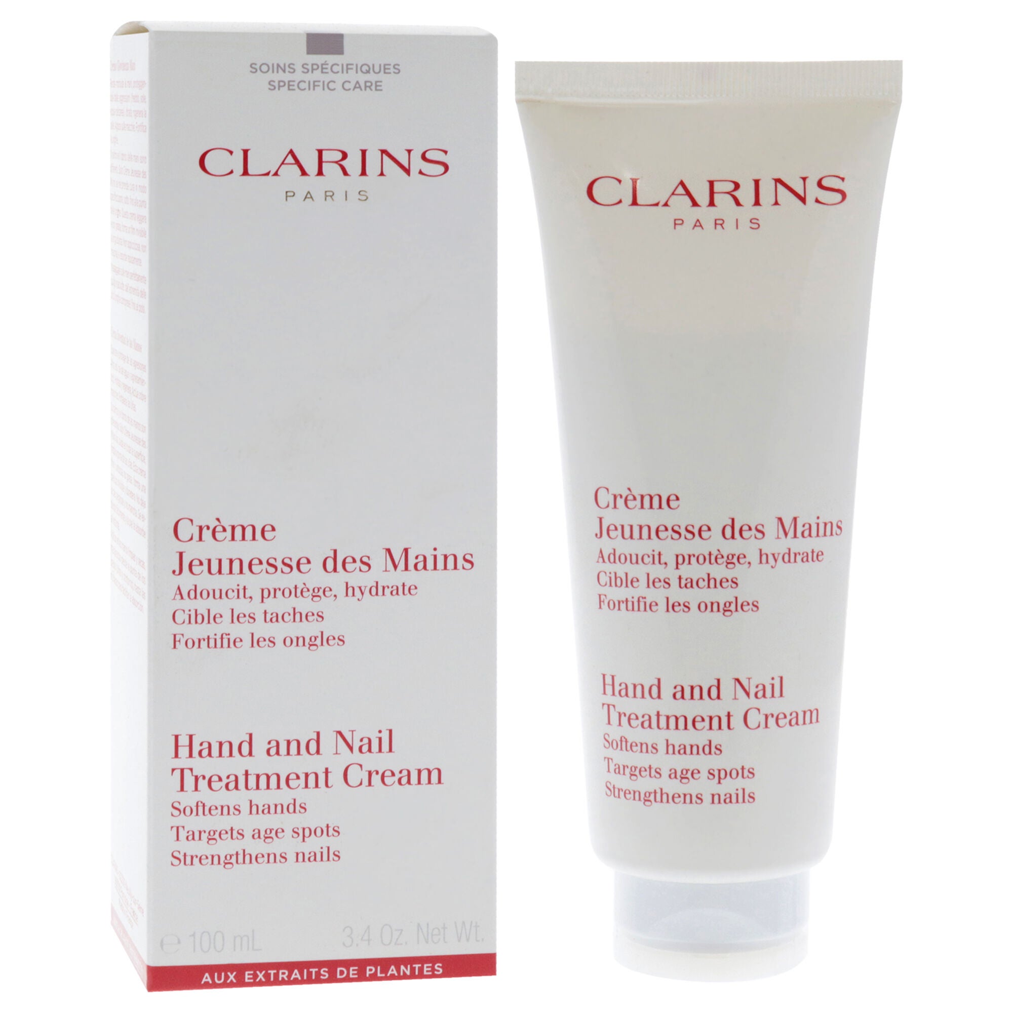 Hand and Nail Treatment Cream by Clarins for Unisex - 3.4 oz Cream, See Description, alternate image number 2