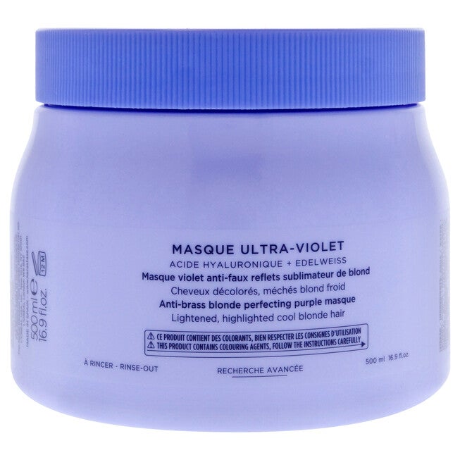 Blonde Absolu Ultra Violet Masque by Kerastase for Unisex - 16.9 oz Masque, , alternate image number 6