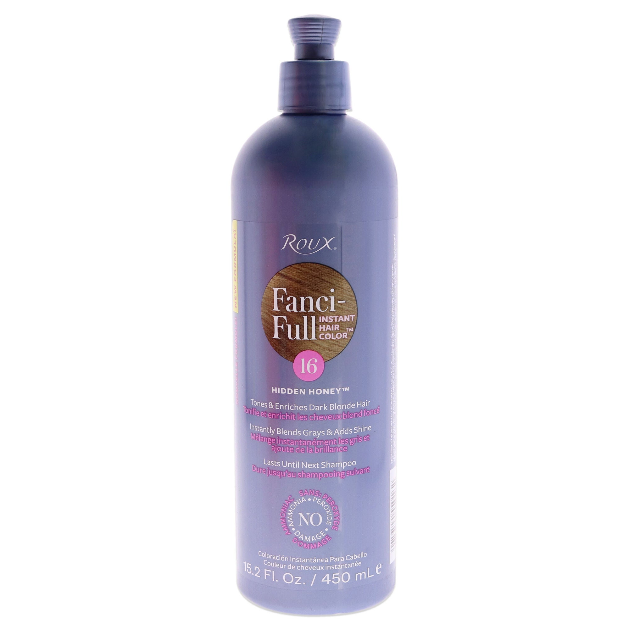 Fanci-Full Rinse Instant Hair Color - 16 Hidden Honey by Roux for Unisex - 15.2 oz Hair Color, See Description, hi-res image number 0