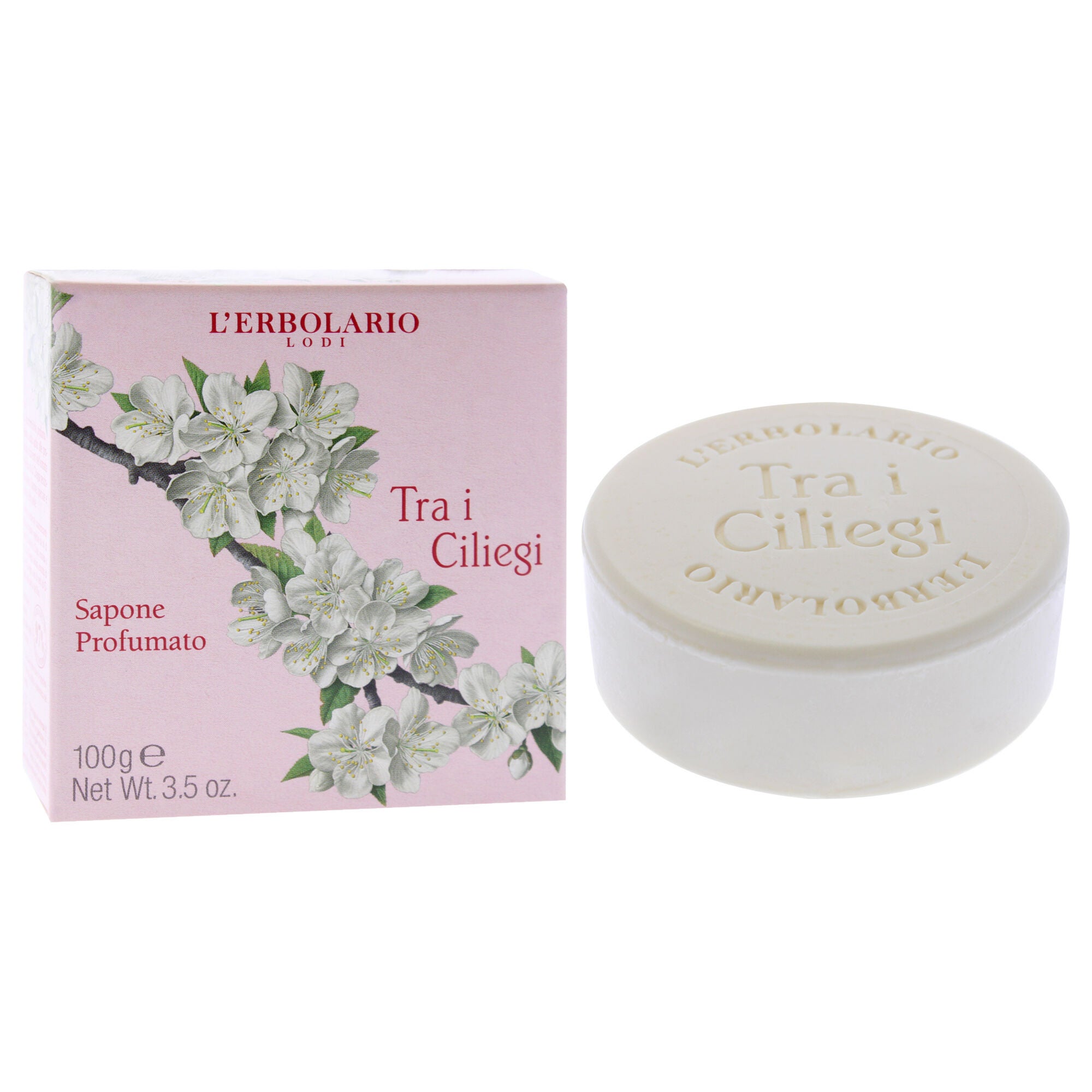 Perfumed Soap - Tra I Ciliegi by LErbolario for Unisex - 3.5 oz Soap, See Description, alternate image number 1