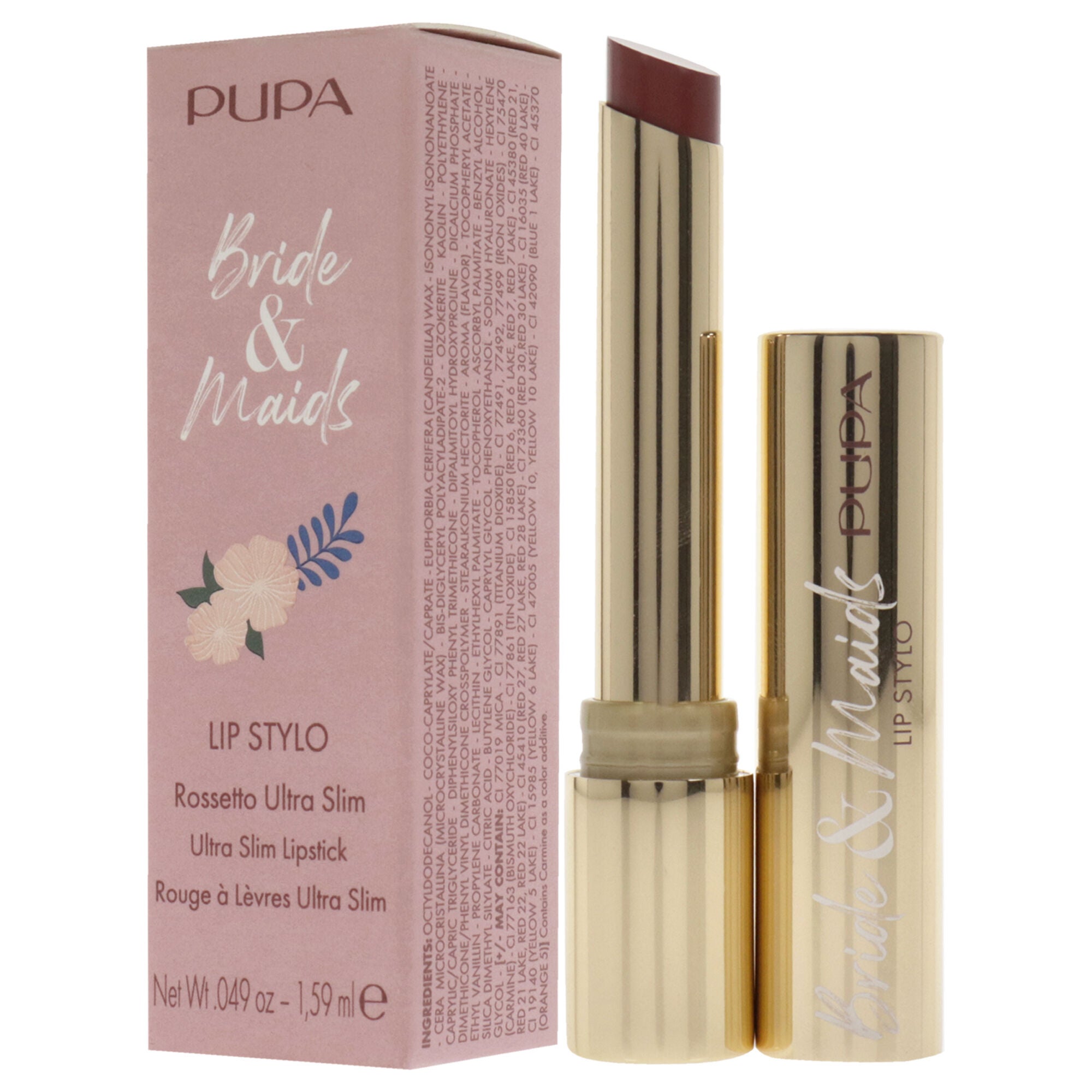 Bride and Maids Lip Stylo Ultra Slim Lipstick - 003 Best Friend by Pupa Milano for Women - 0.049 oz Lipstick, See Description, alternate image number 3