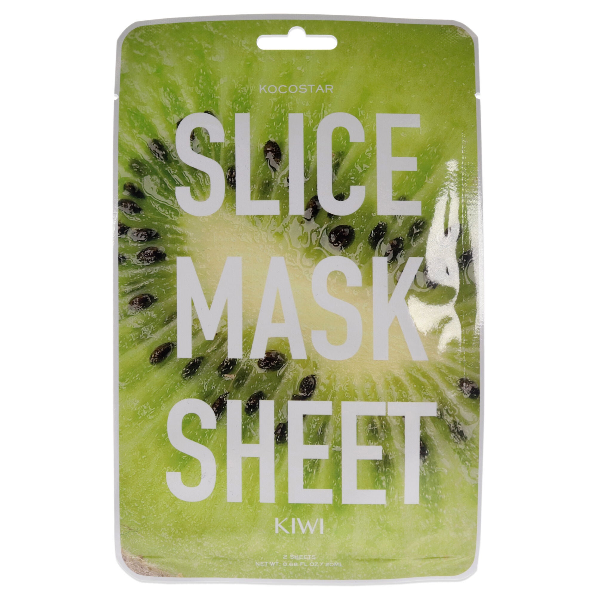Slice Sheet Mask - Kiwi by Kocostar for Unisex - 1 Pc Mask, See Description, hi-res image number 0