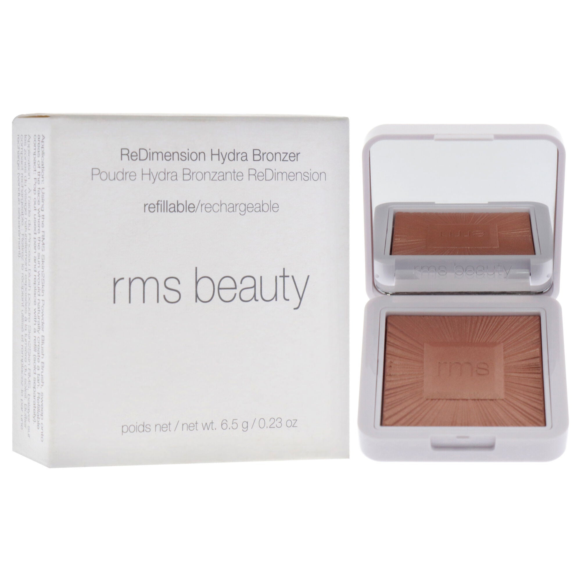 ReDimension Hydra Powder Bronzer - Malibu Muse by RMS Beauty for Women - 0.23 oz Blush, See Description, alternate image number 2