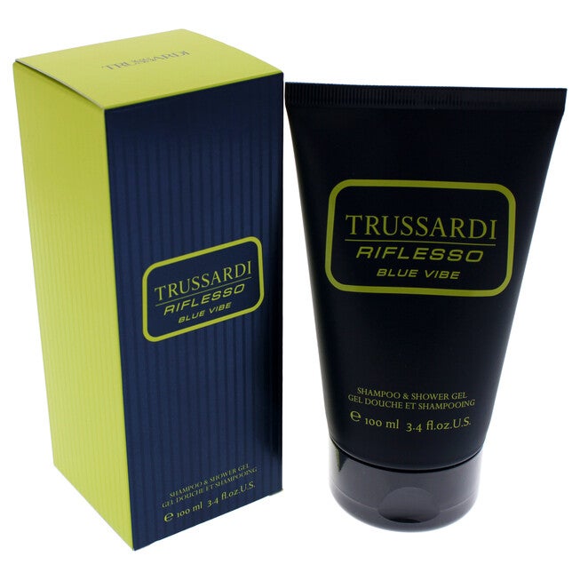 Riflesso Blue Vibe by Trussardi for Men - 3.4 oz Shampoo and Shower Gel, NA, alternate image number null
