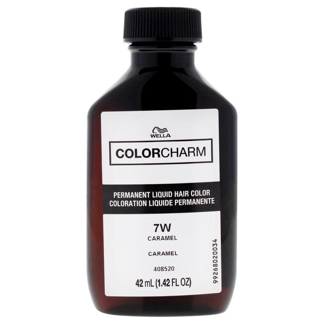 Color Charm Permanent Liquid Hair Color - 7W Caramel by Wella for Unisex - 1.42 oz Hair Color, NA, alternate image number null