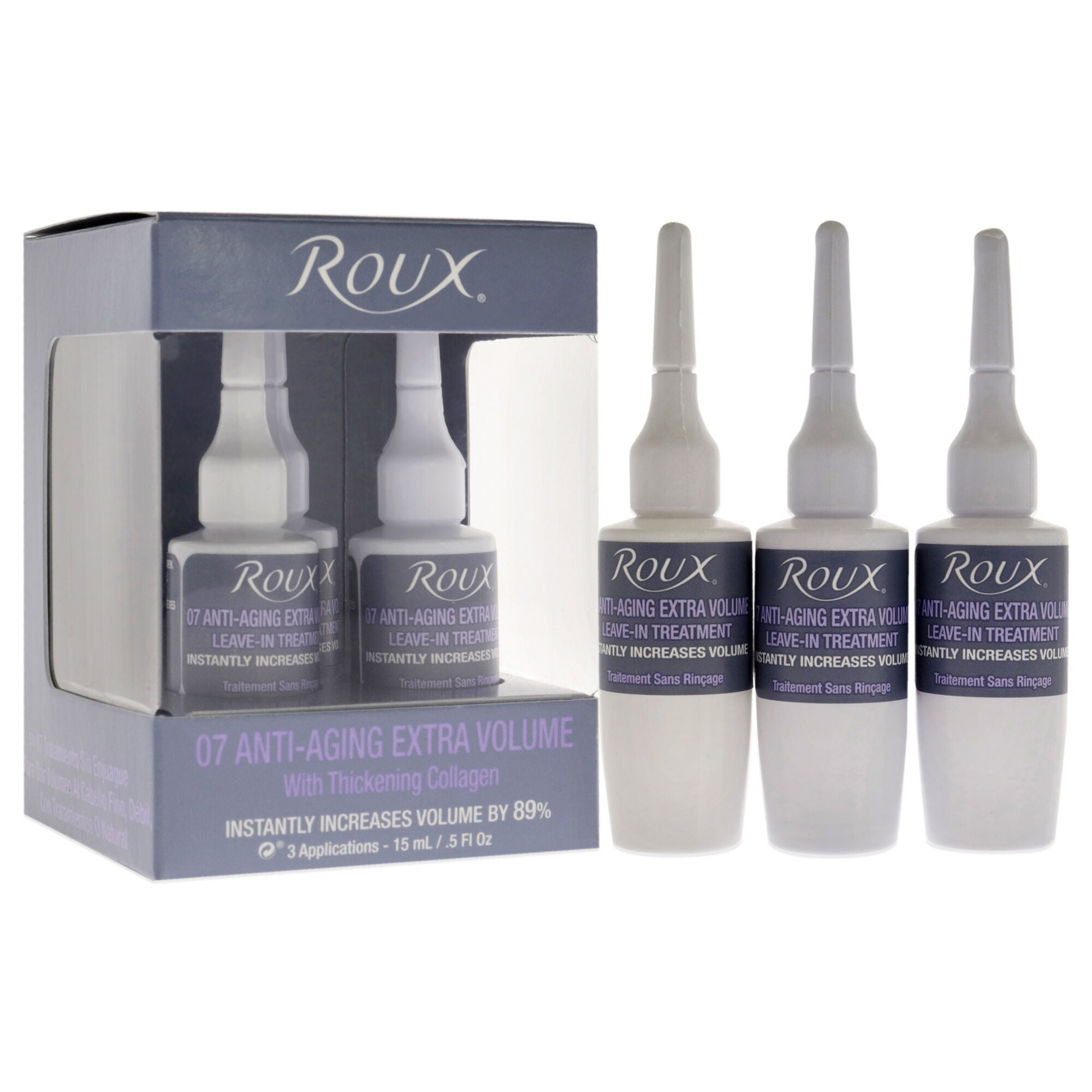 Anti-Aging Extra Volume Treatment - 07 by Roux for Unisex - 3 x 0.5 oz Treatment, , alternate image number 6