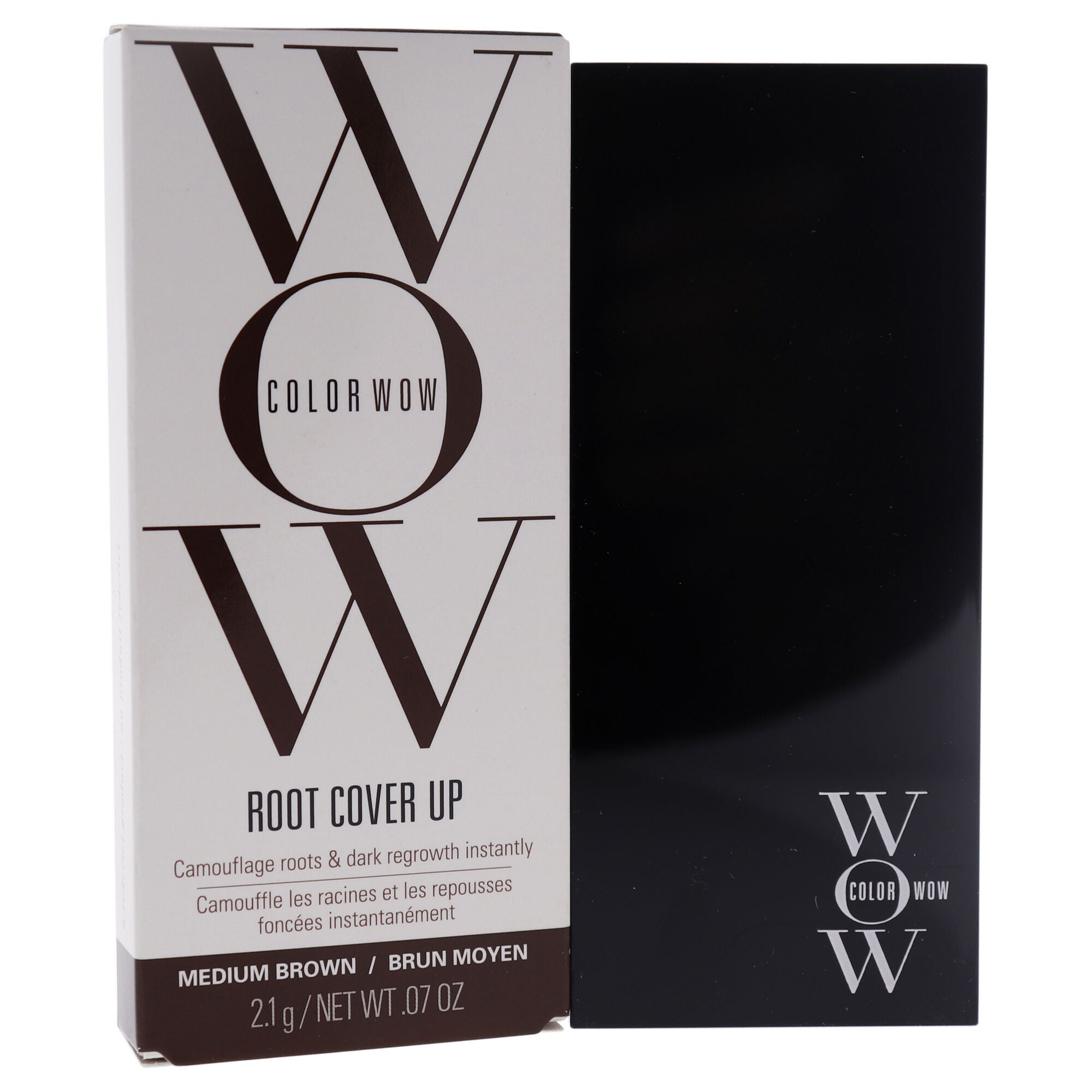 Root Cover Up - Medium Brown by Color Wow for Women - 0.07 oz Hair Color, , alternate image number 6