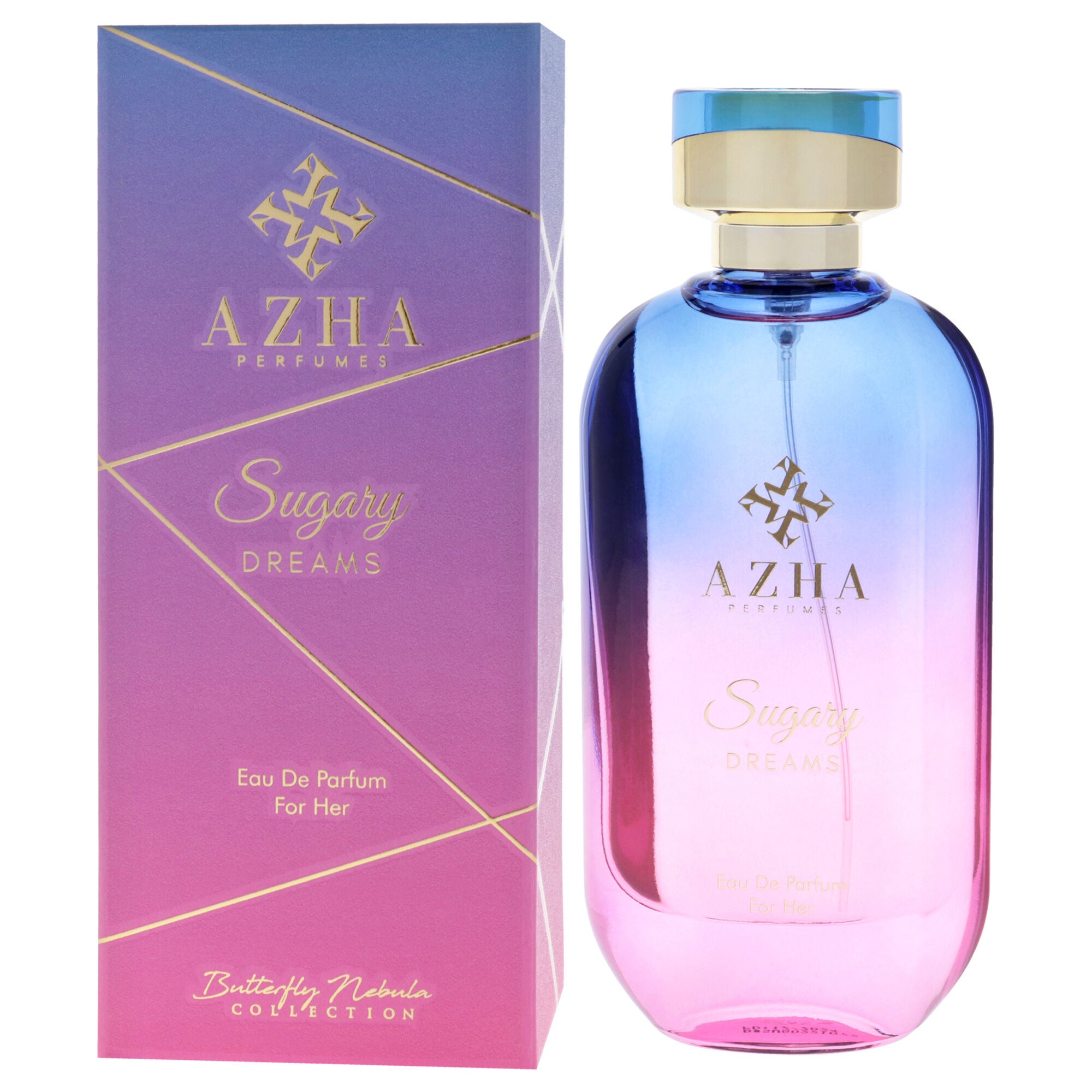 Butterfly Nebula Collection - Sugary Dreams by Azha for Women - 3.3 oz EDP Spray, Clear, alternate image number 3