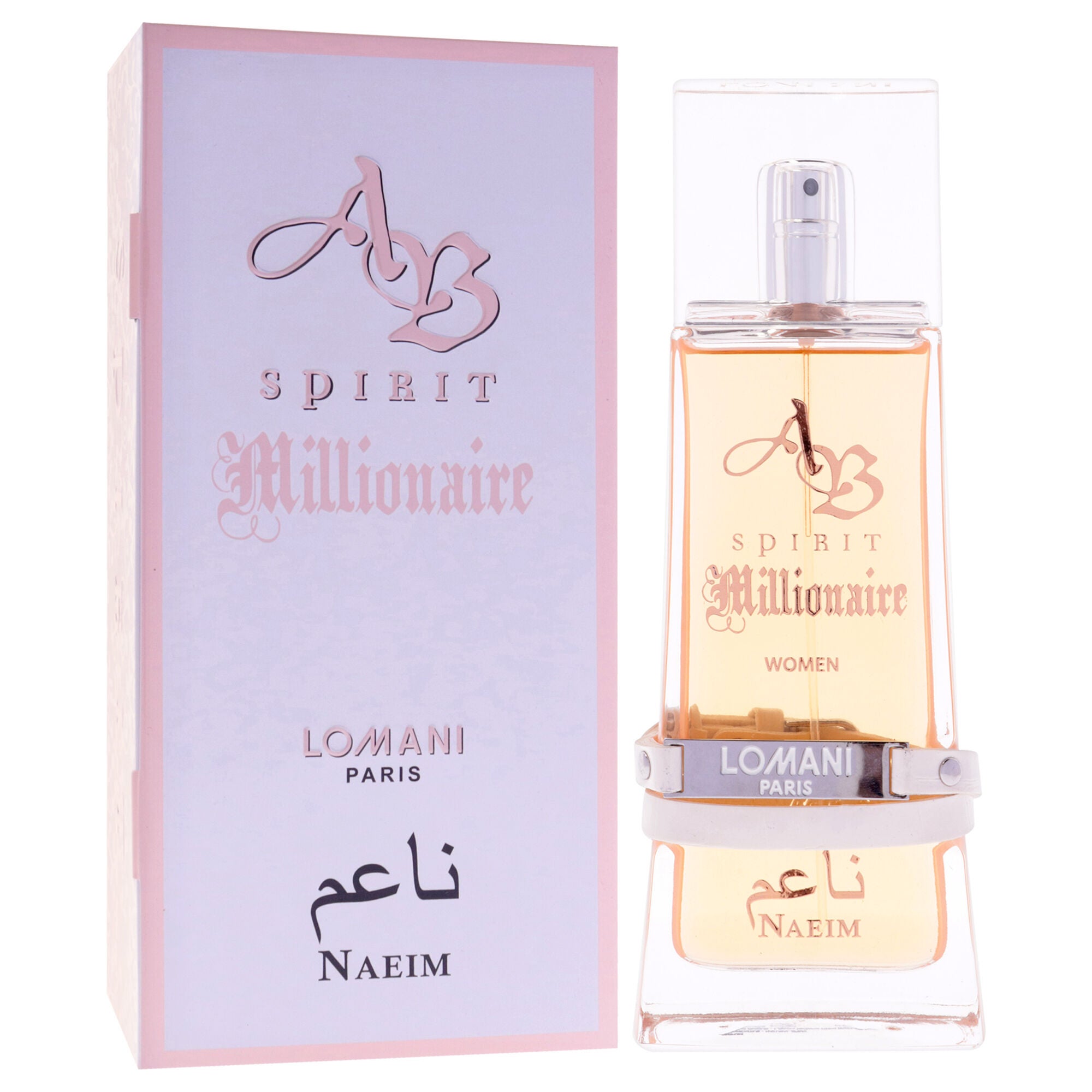 AB Spirit Millionaire Naeim by Lomani for Women - 3.3 oz EDP Spray, Clear, alternate image number 2