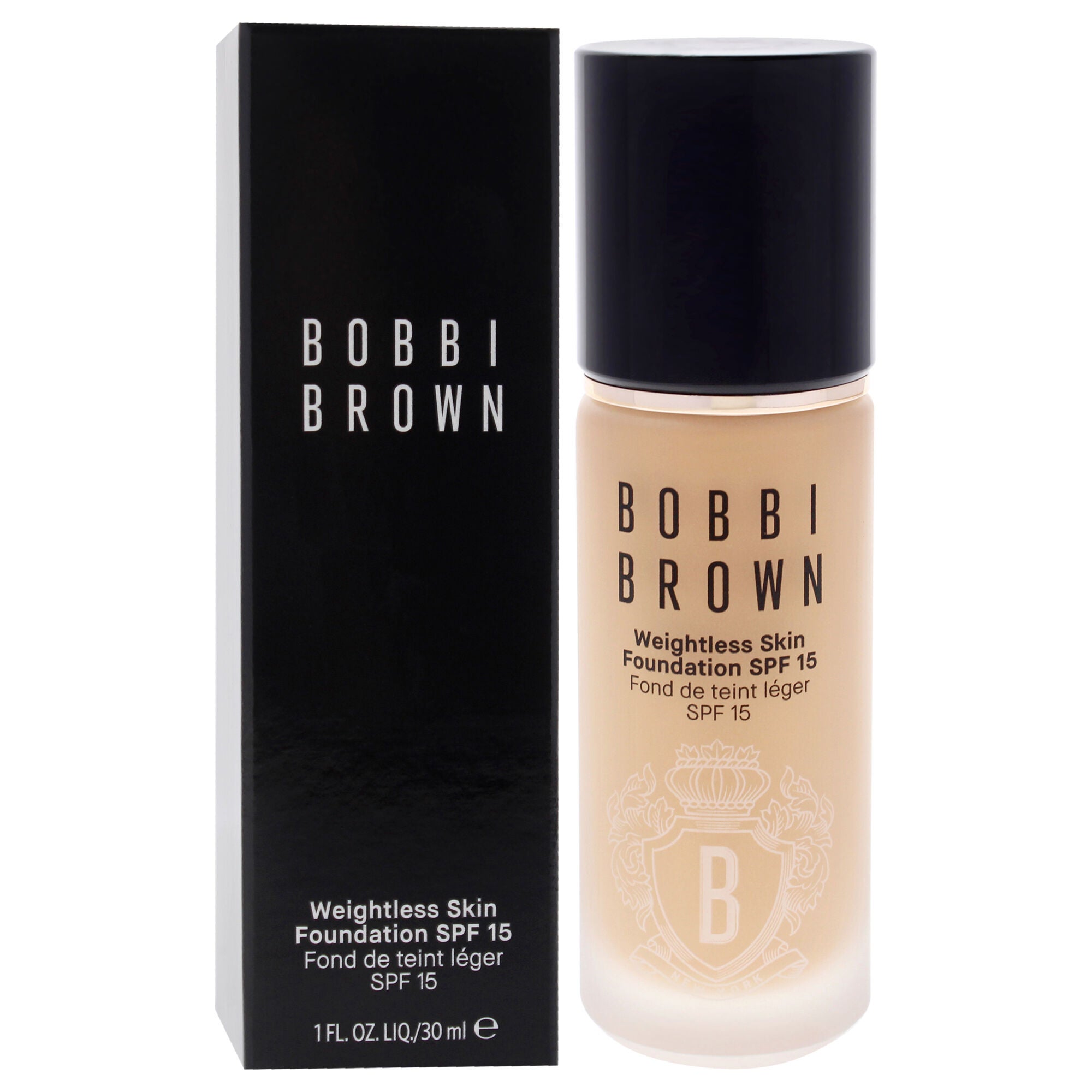 Weightless Skin Foundation SPF 15 - W-056 Warm Natural by Bobbi Brown for Women - 1 oz Foundation, Brown, alternate image number 2