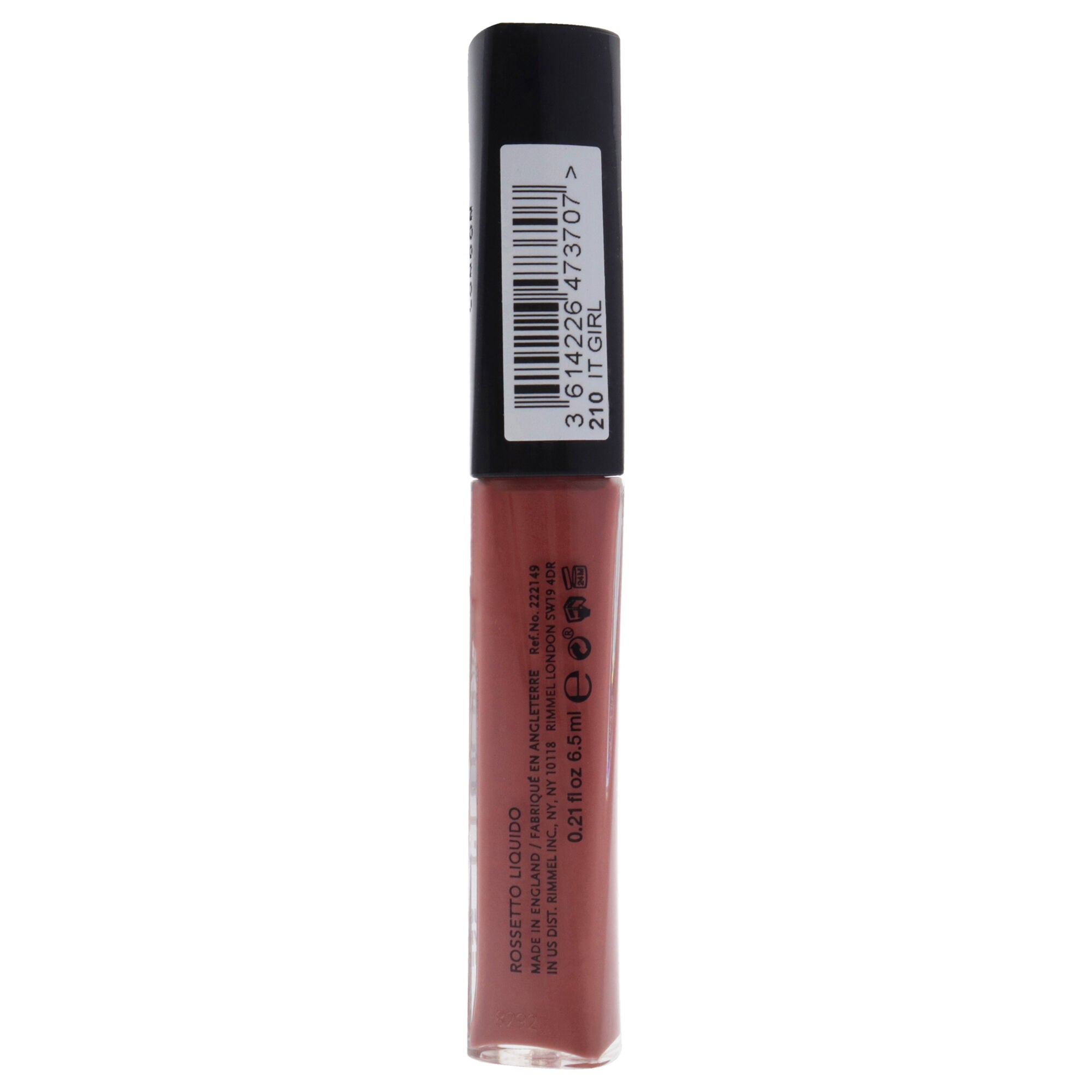 Stay Satin Liquid Lip Color - It Girl by Rimmel London for Women - 0.21 oz Lipstick, See Description, alternate image number 2