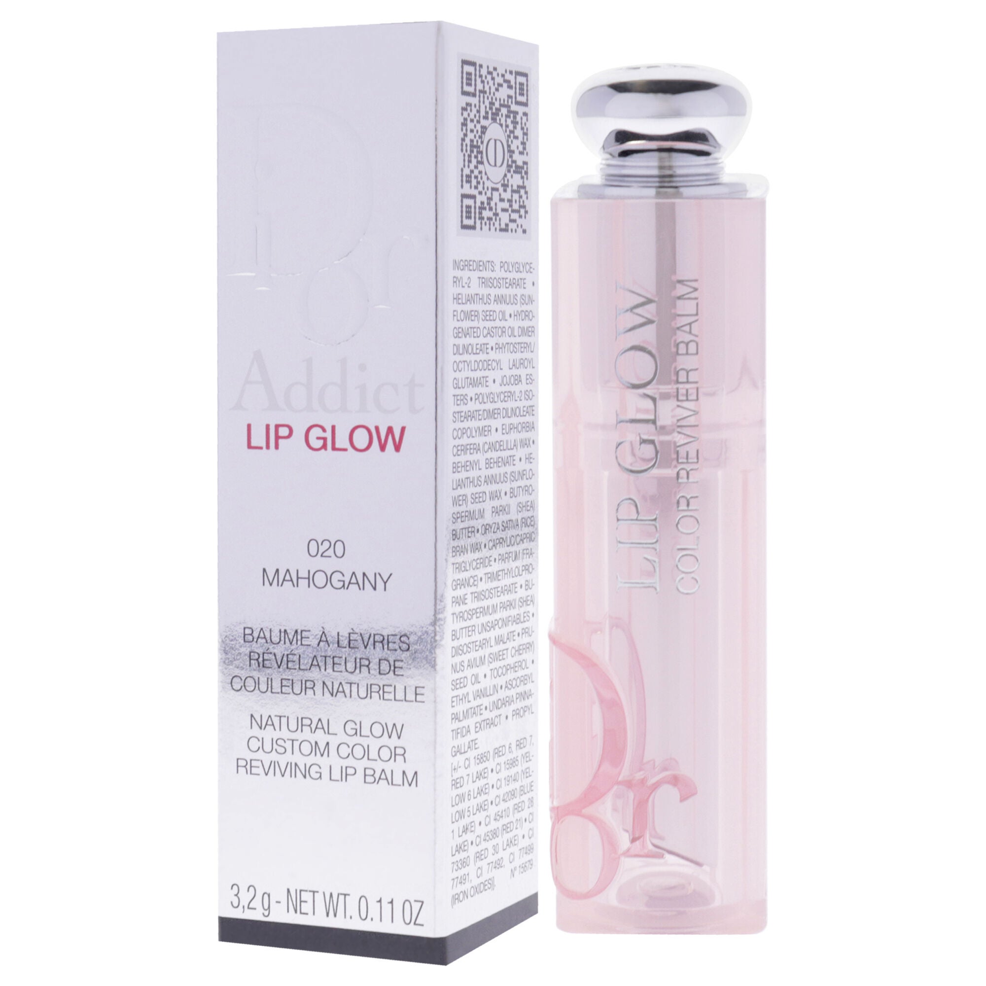 Dior Addict Lip Glow - 020 Mahogany by Christian Dior for Women - 0.11 oz Lip Balm, See Description, alternate image number 2