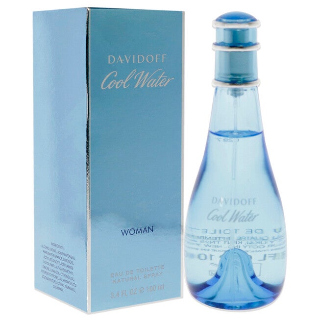 Cool Water by Davidoff for Women - 3.4 oz EDT Spray, NA, alternate image number null