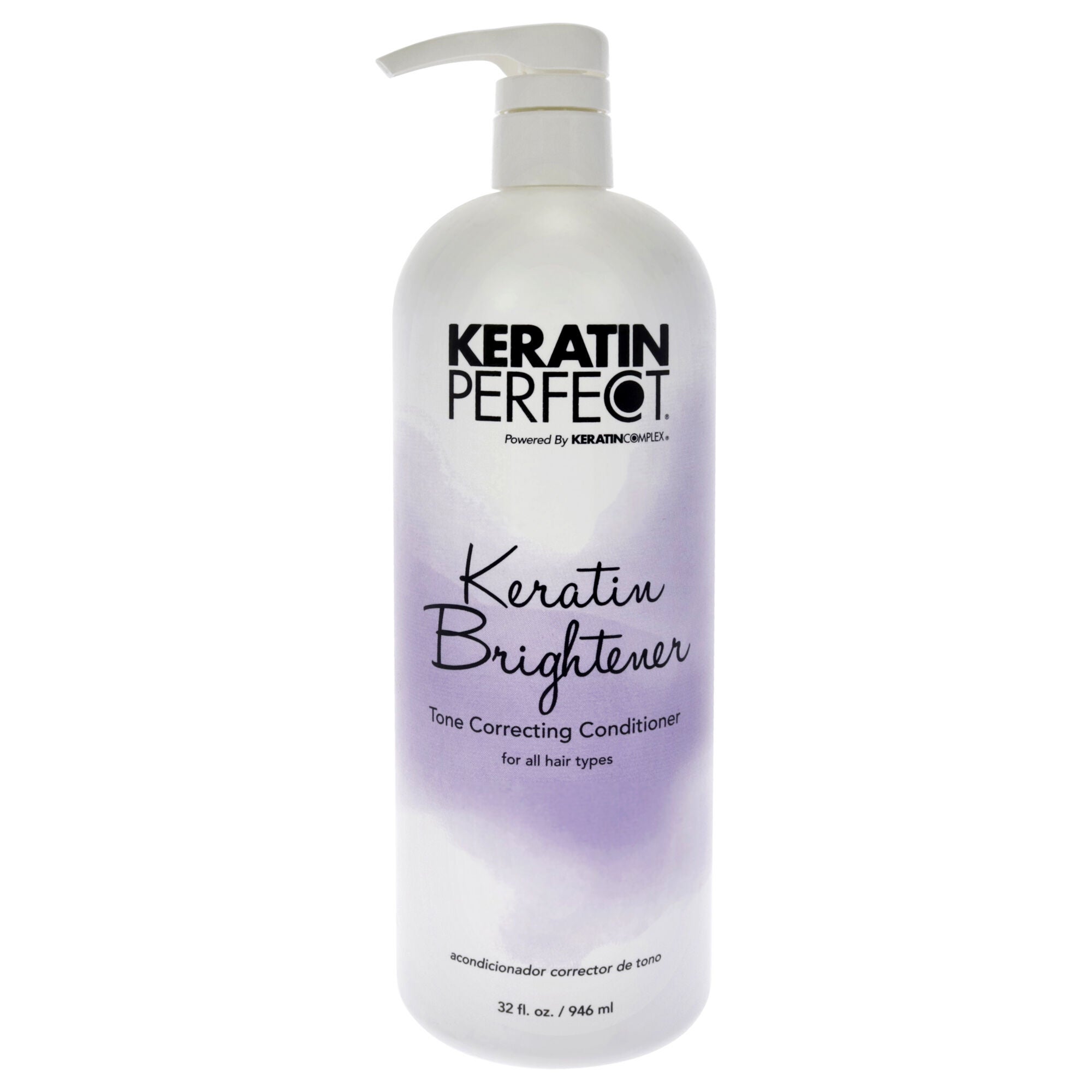 Keratin Brightener Conditioner by Keratin Perfect for Unisex - 32 oz Conditioner, See Description, hi-res image number 0