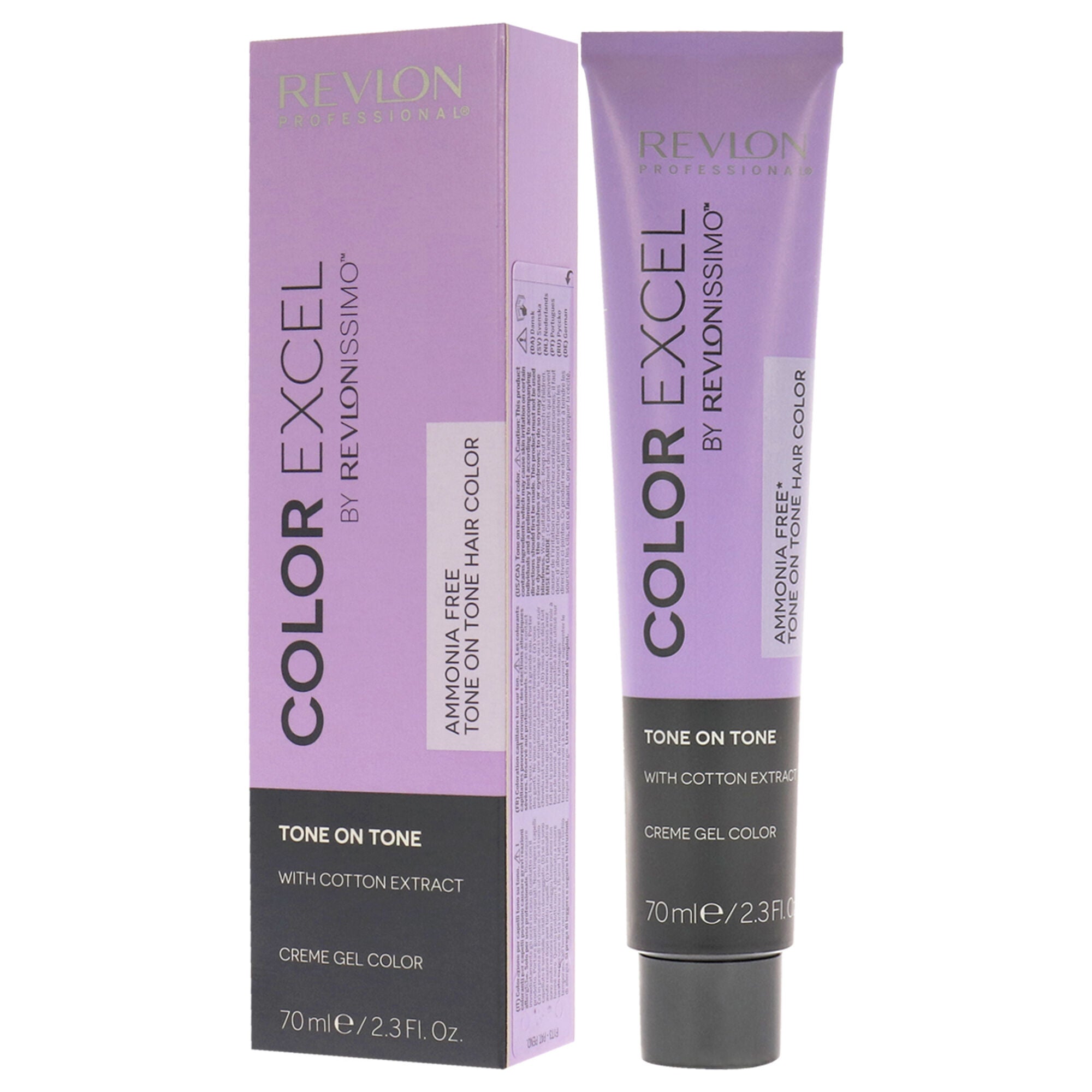 Revlonissimo Color Excel - 6.21 Dark Iridescent Ash Blonde by Revlon for Unisex - 2.3 oz Hair Color, See Description, alternate image number 3