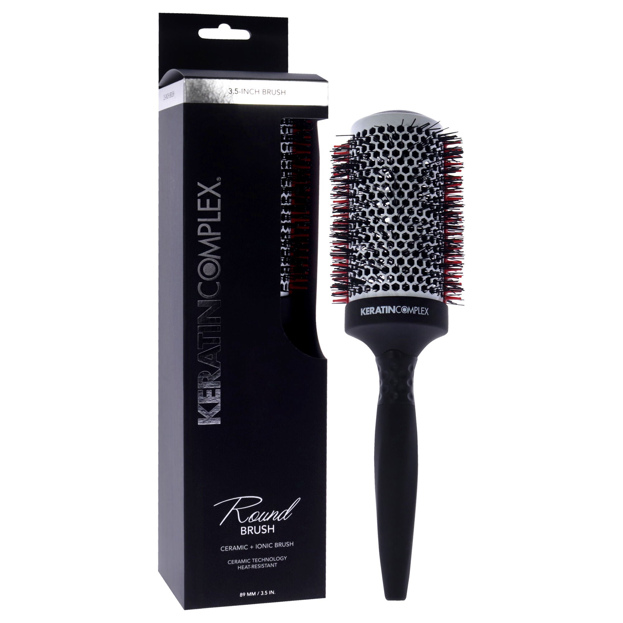 Thermal Round Brush by Keratin Complex for Unisex - 3.5 Inch Hair Brush, , alternate image number 7