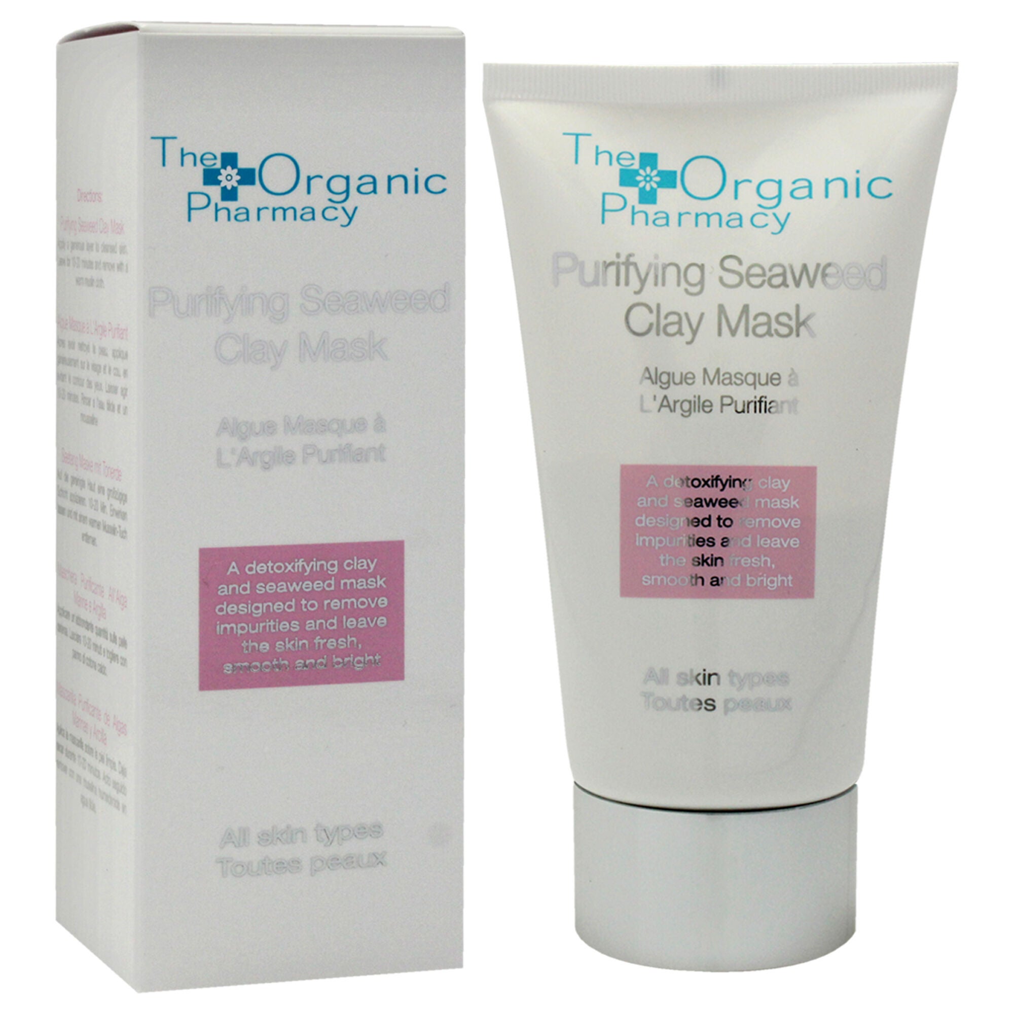 Purifying Seaweed Clay Mask - All Skin Types by The Organic Pharmacy for Women - 2 oz Mask, See Description, alternate image number 2