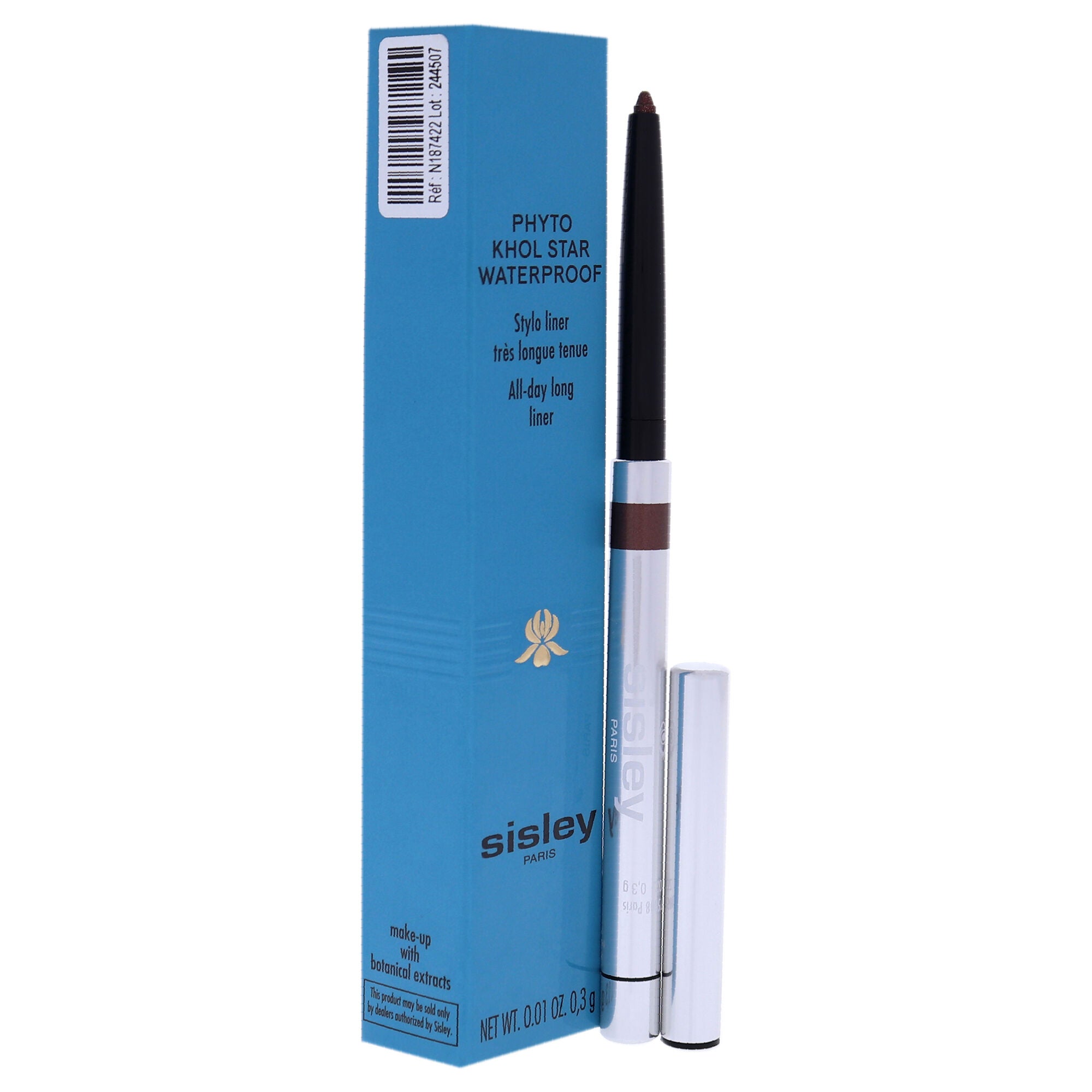 Phyto Khol Star Waterproof - 03 Sparkling Brown by Sisley for Women - 0.01 oz Eyeliner, See Description, alternate image number 2