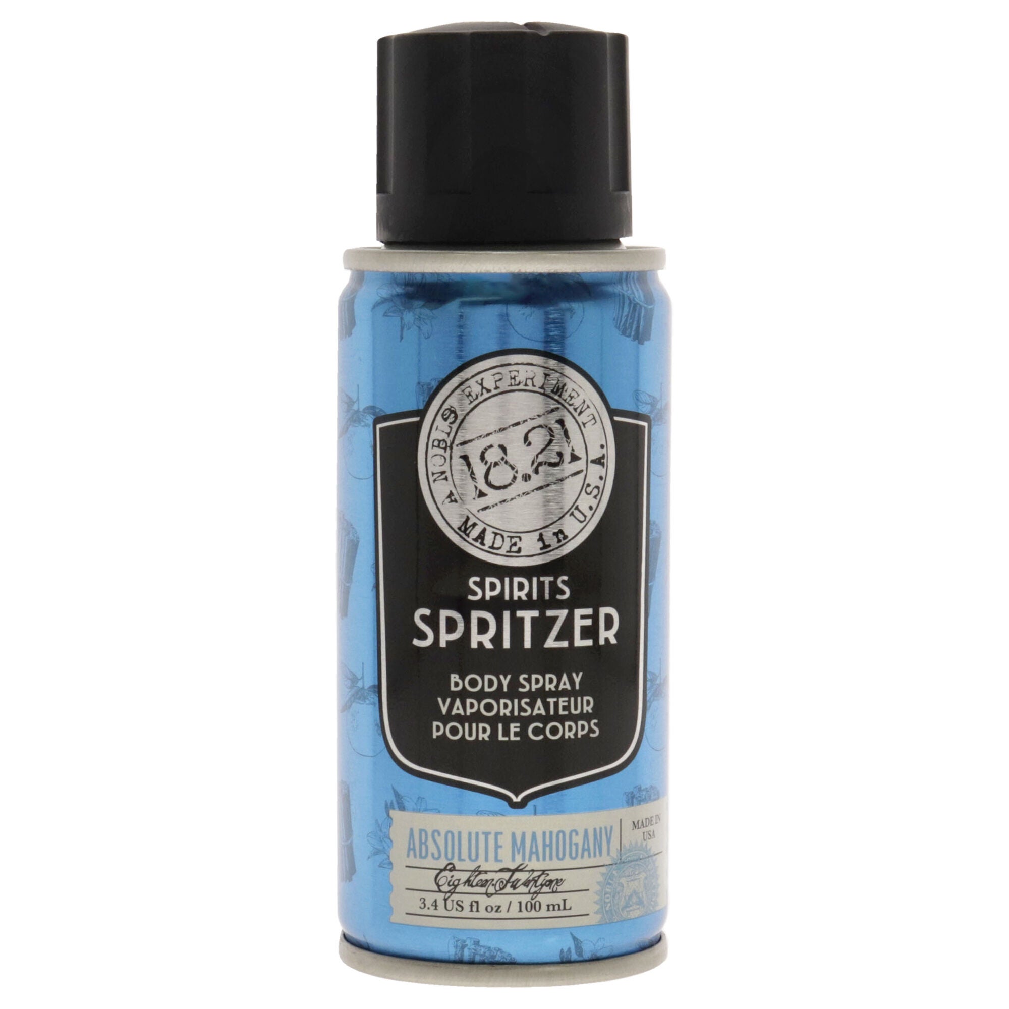 Spirits Spritzer - Absolute Mahogany by 18.21 Man Made for Men - 3.4 oz Body Spray, Clear, hi-res image number 0