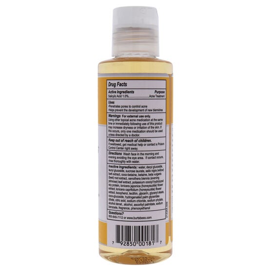 Natural Acne Solutions Purifying Gel Cleanser by Burts Bees for Unisex - 5 oz Cleanser, , alternate image number null