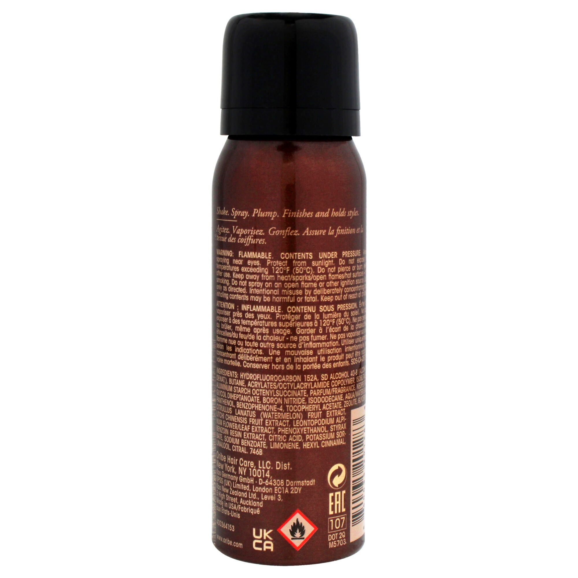 Thick Dry Finishing Purse Spray by Oribe for Unisex - 2 oz Hairspray, , alternate image number 3