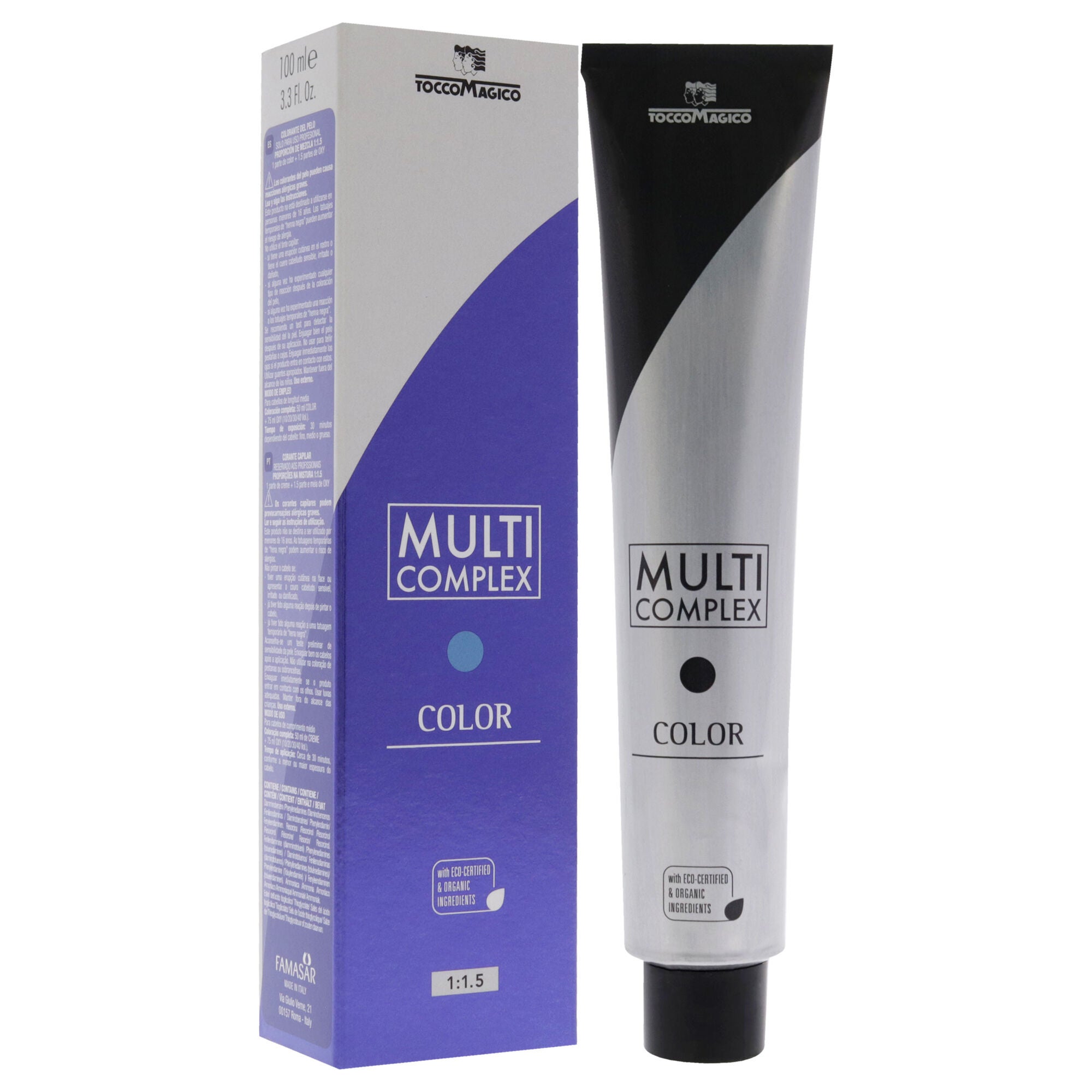 Multi Complex Permanet Hair Color - 9 Very Light Blond by Tocco Magico for Unisex - 3.38 oz Hair Color, See Description, alternate image number 1