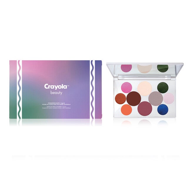 Crayola Eyeshadow Palette - Tropical by Crayola for Women - 0.63 oz Eye Shadow, See Description, hi-res image number null