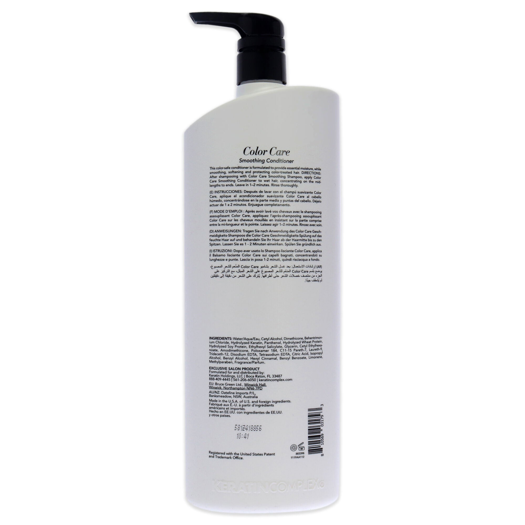Keratin Complex Color Care Conditioner by Keratin Complex for Unisex - 33.8 oz Conditioner, , alternate image number 3
