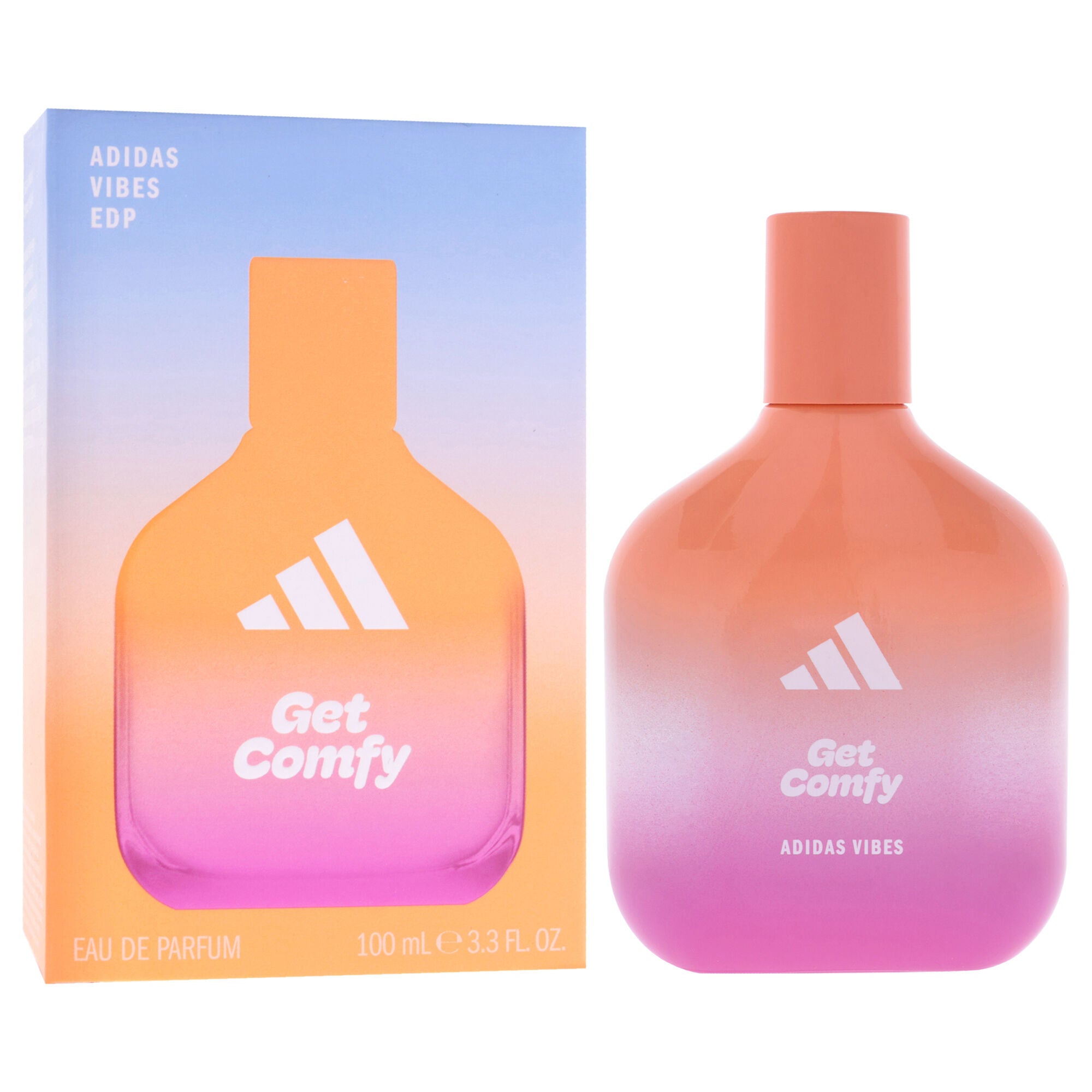 Adidas Vibes - Get Comfy by Adidas for Unisex - 3.3 oz EDP Spray, Clear, alternate image number 2