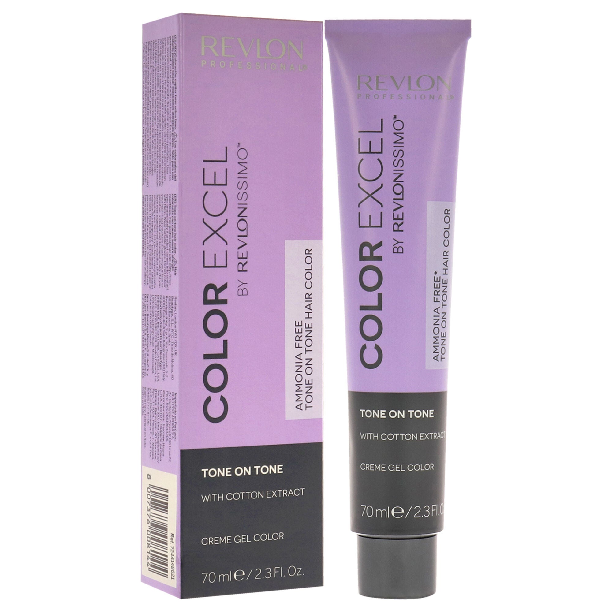 Revlonissimo Color Excel - 6.21 Dark Iridescent Ash Blonde by Revlon for Unisex - 2.3 oz Hair Color, , alternate image number 6