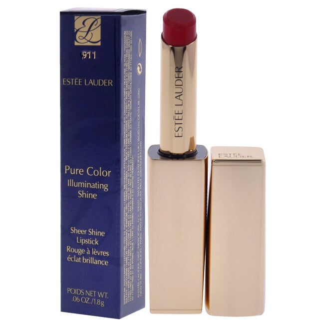 Pure Color Illuminating Shine Lipstick - 911 Little Legend by Estee Lauder for Women - 0.06 oz Lipstick, NA, alternate image number null
