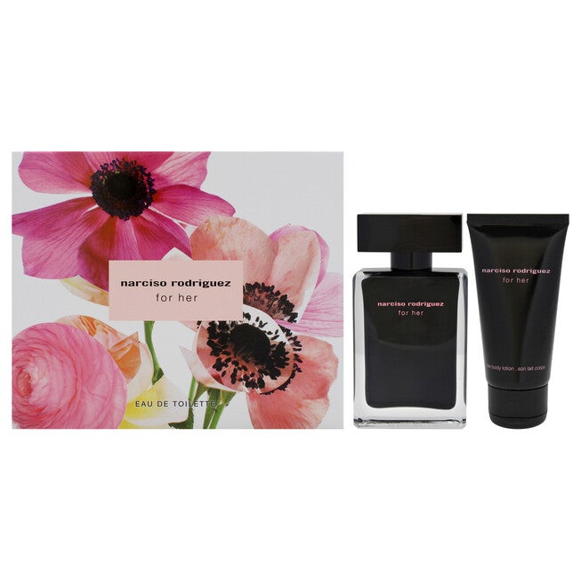 Narciso Rodriguez by Narciso Rodriguez for Women - 2 Pc Gift Set 1.6oz EDT Spray, 1.6oz Body Lotion, NA, hi-res image number null