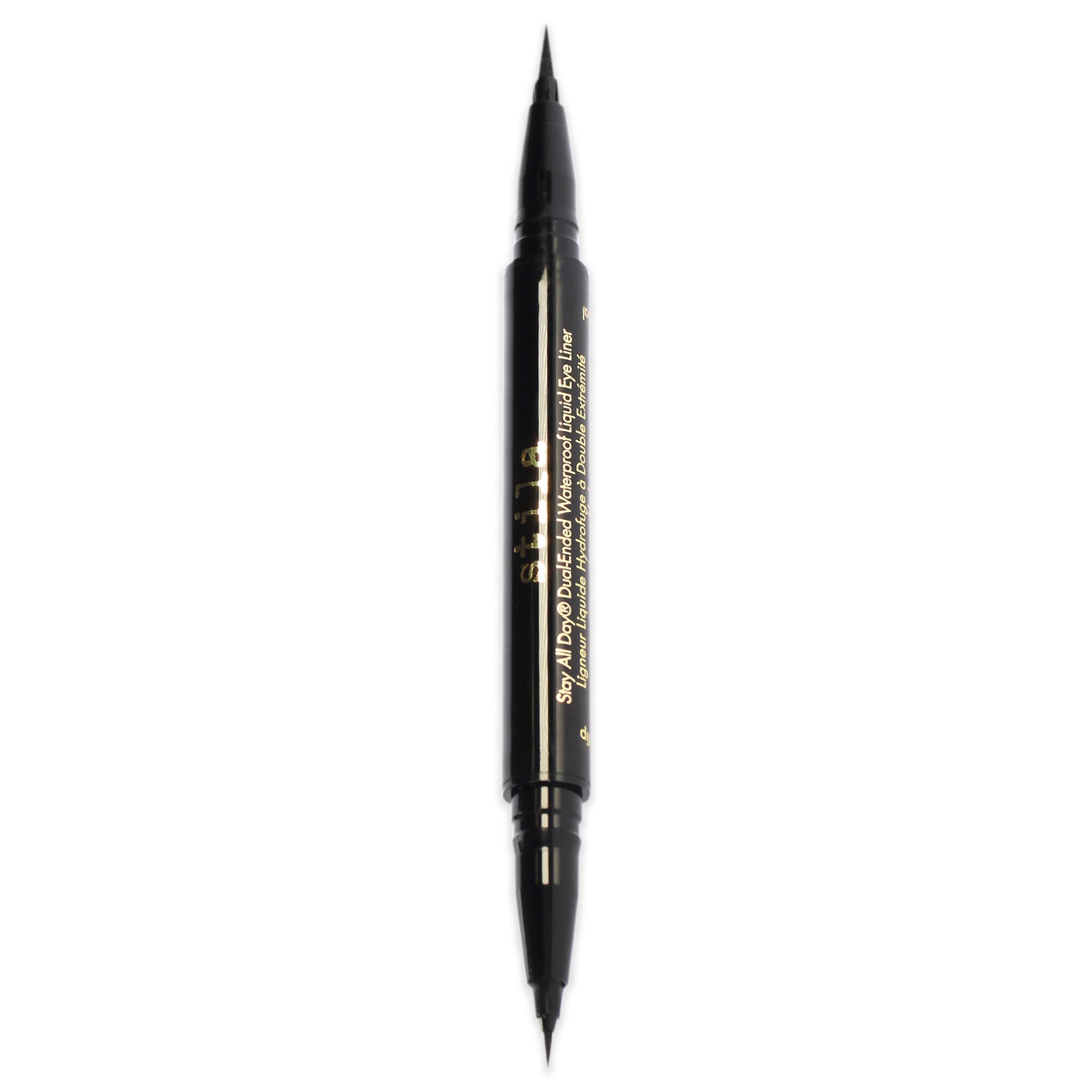 Stay All Day Dual-Ended Waterproof Liquid Eye Liner - Intense Black by Stila for Women - 0.033 oz Eyeliner, See Description, alternate image number 4