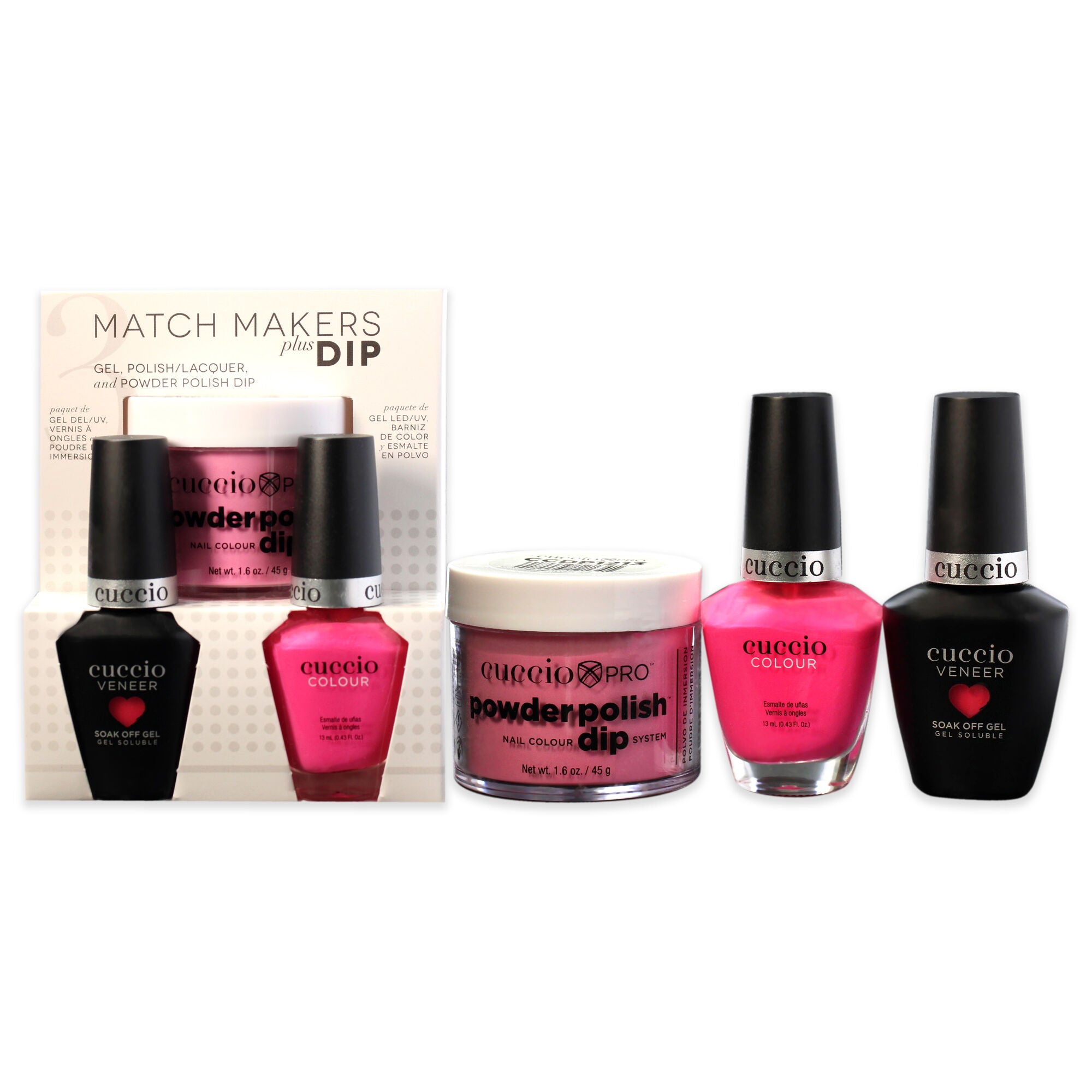 Match Makers Plus Dip - She Rocks by Cuccio Colour for Women - 3 Pc, See Description, hi-res image number 0