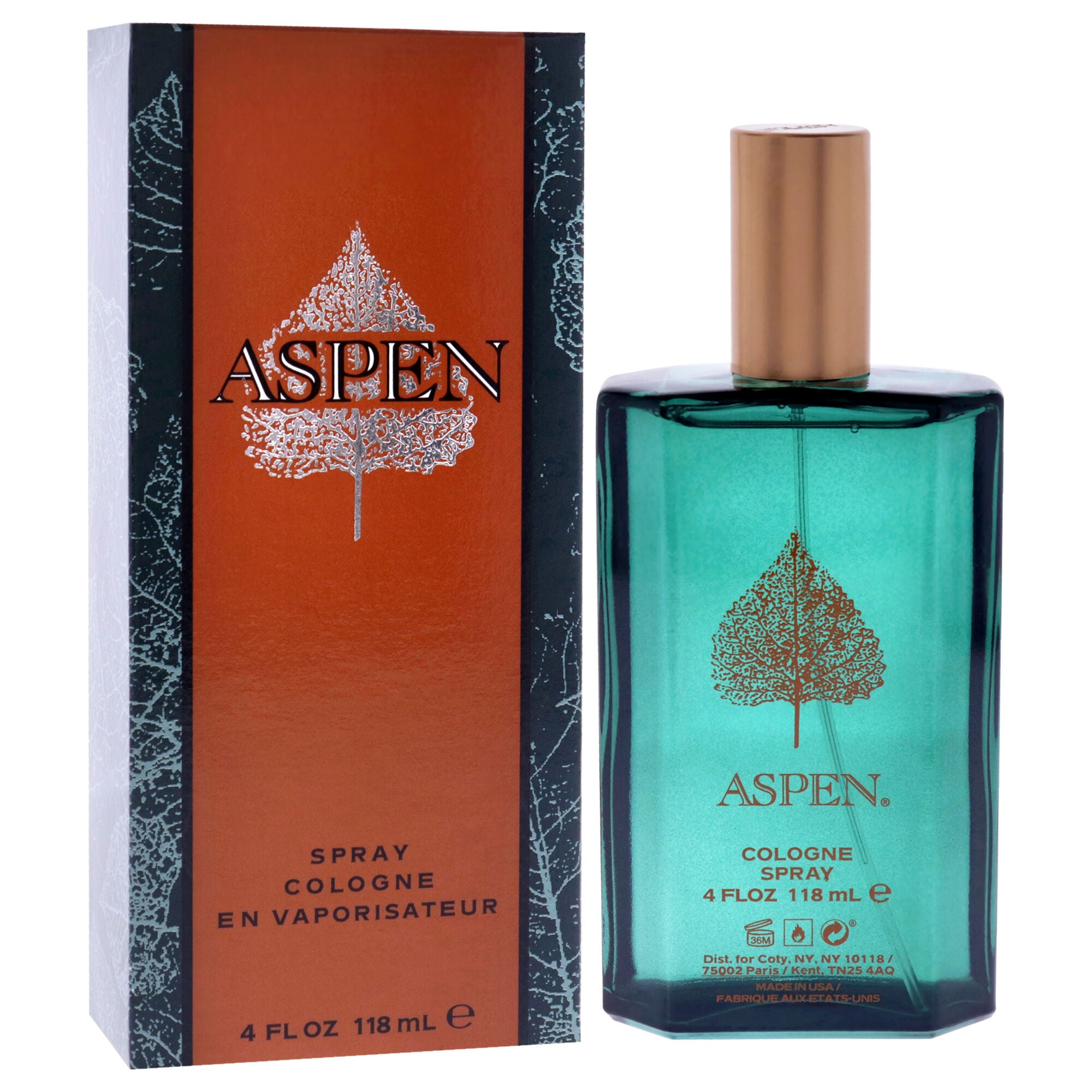 Aspen by Coty for Men - 4 oz EDC Spray, See Description, alternate image number 1