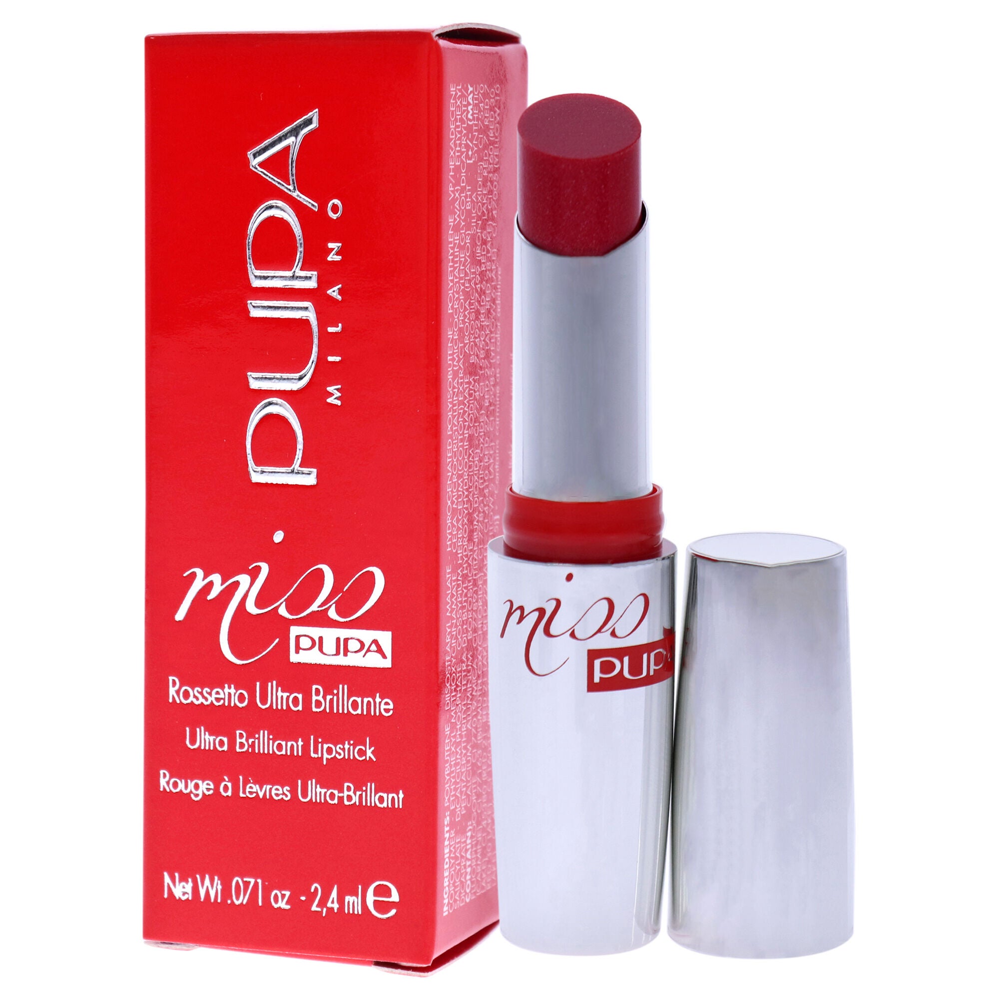 Miss Pupa - 500 Love Pearly Red by Pupa Milano for Women - 0.71 oz Lipstick, , alternate image number 7