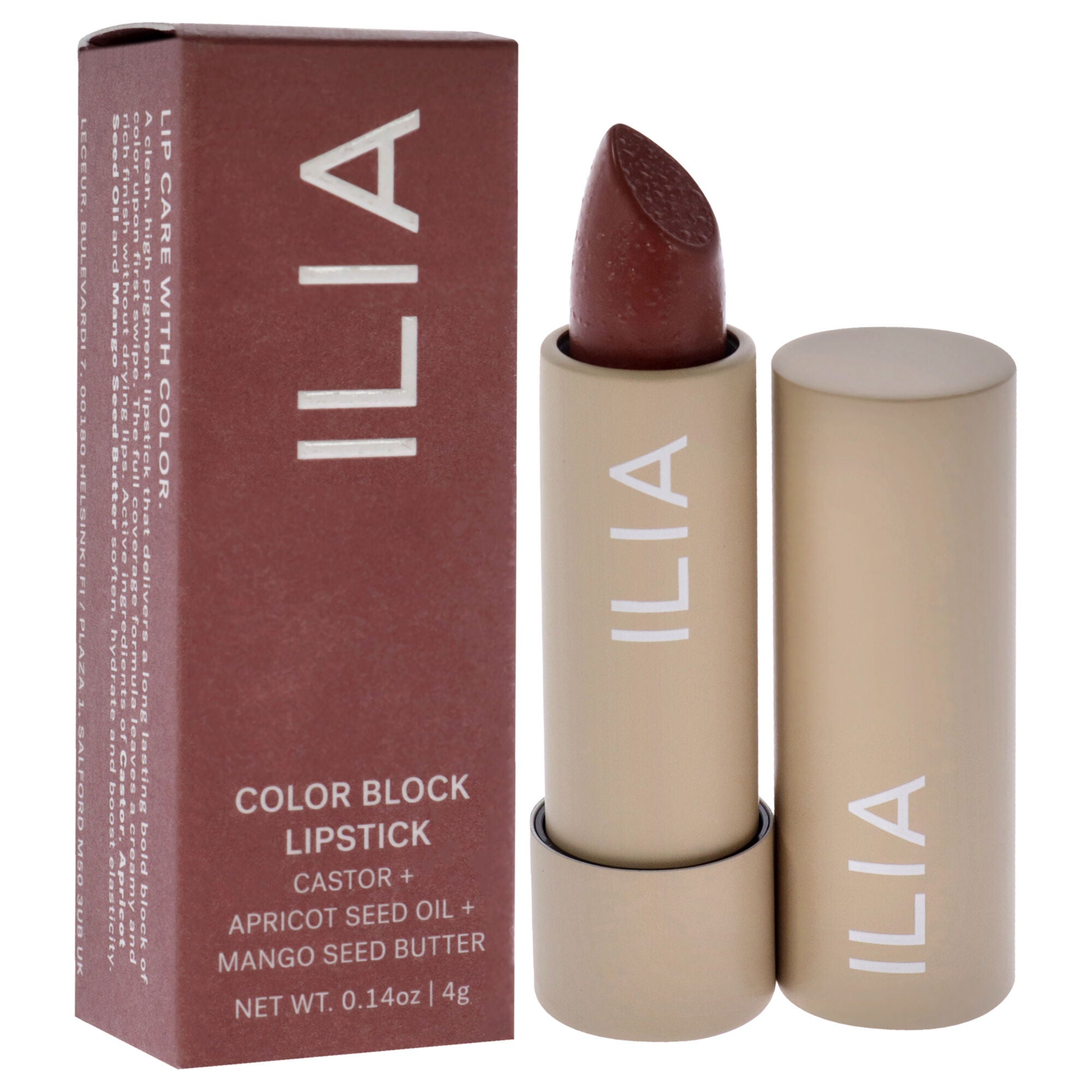 Color Block Lipstick - Amberlight by ILIA Beauty for Women - 0.14 oz Lipstick, , alternate image number 7